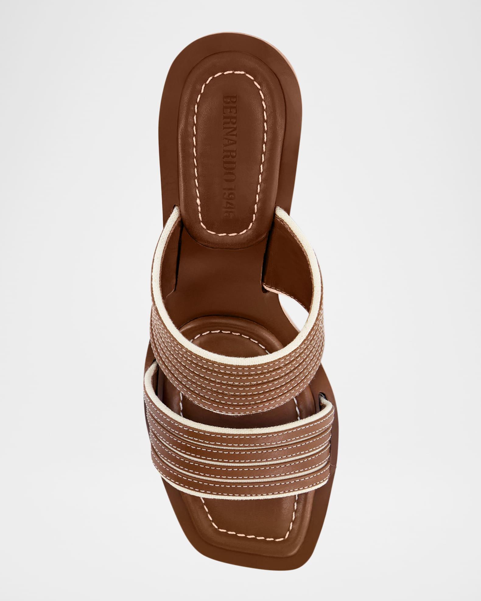 Bari Bicolor Dual-Band Slide Sandals Product Image