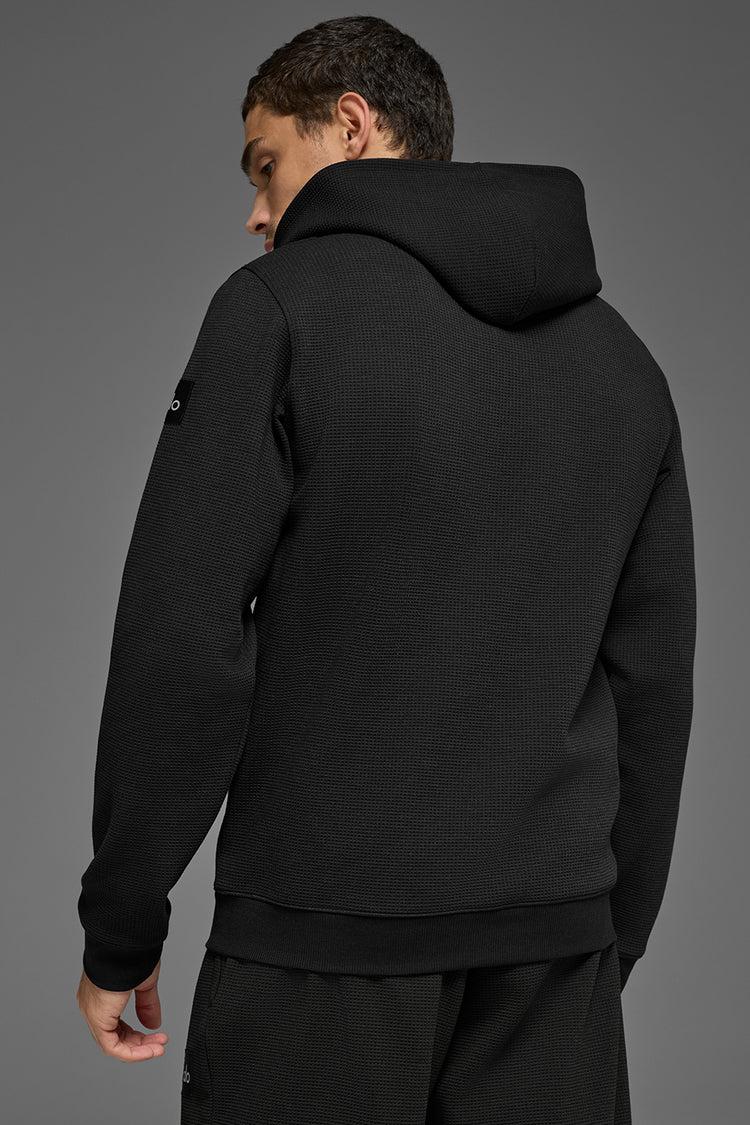 Waffle Lounge Hoodie - Black Product Image