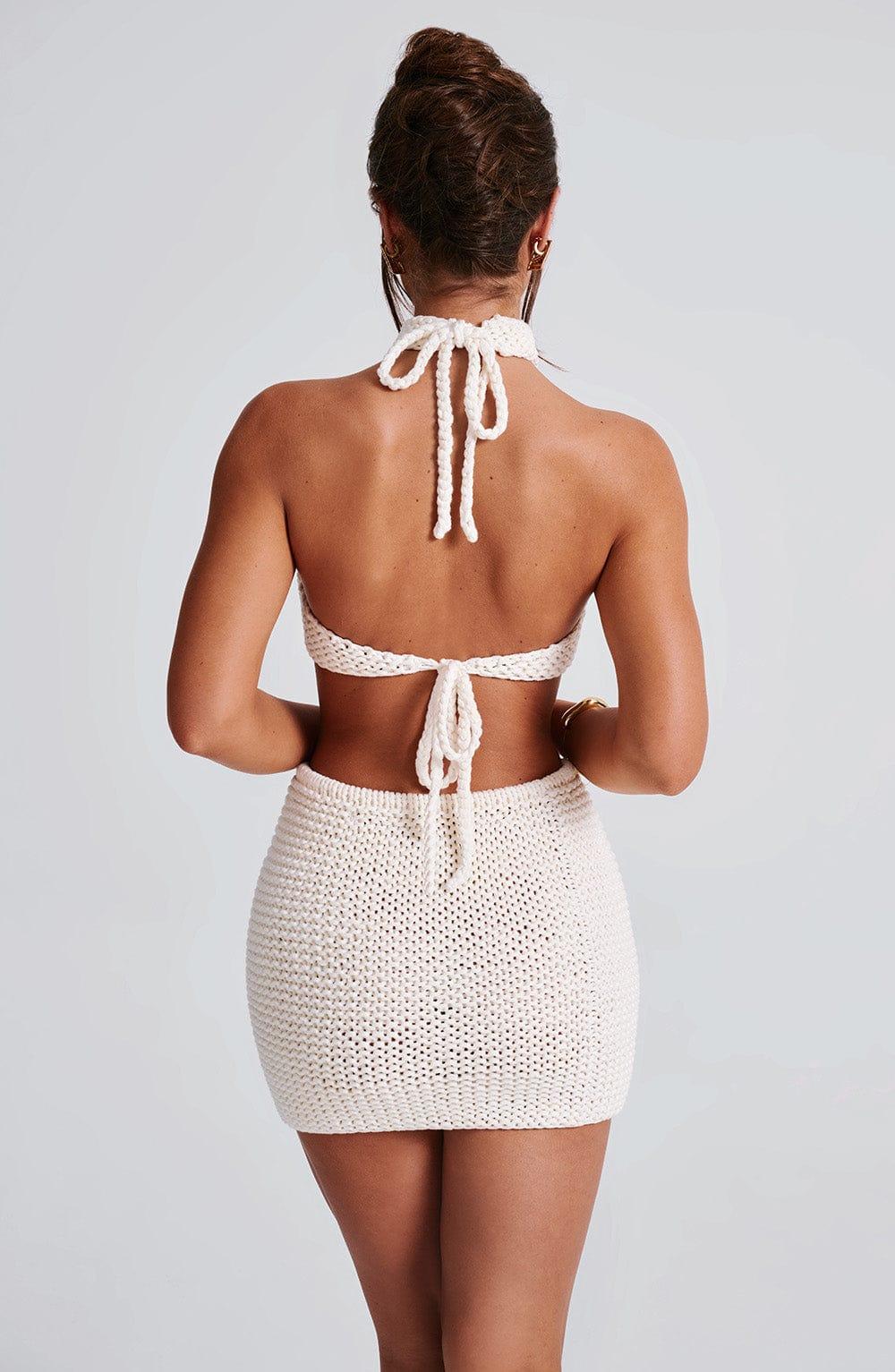 Margot Mini Skirt - Ivory Product Image