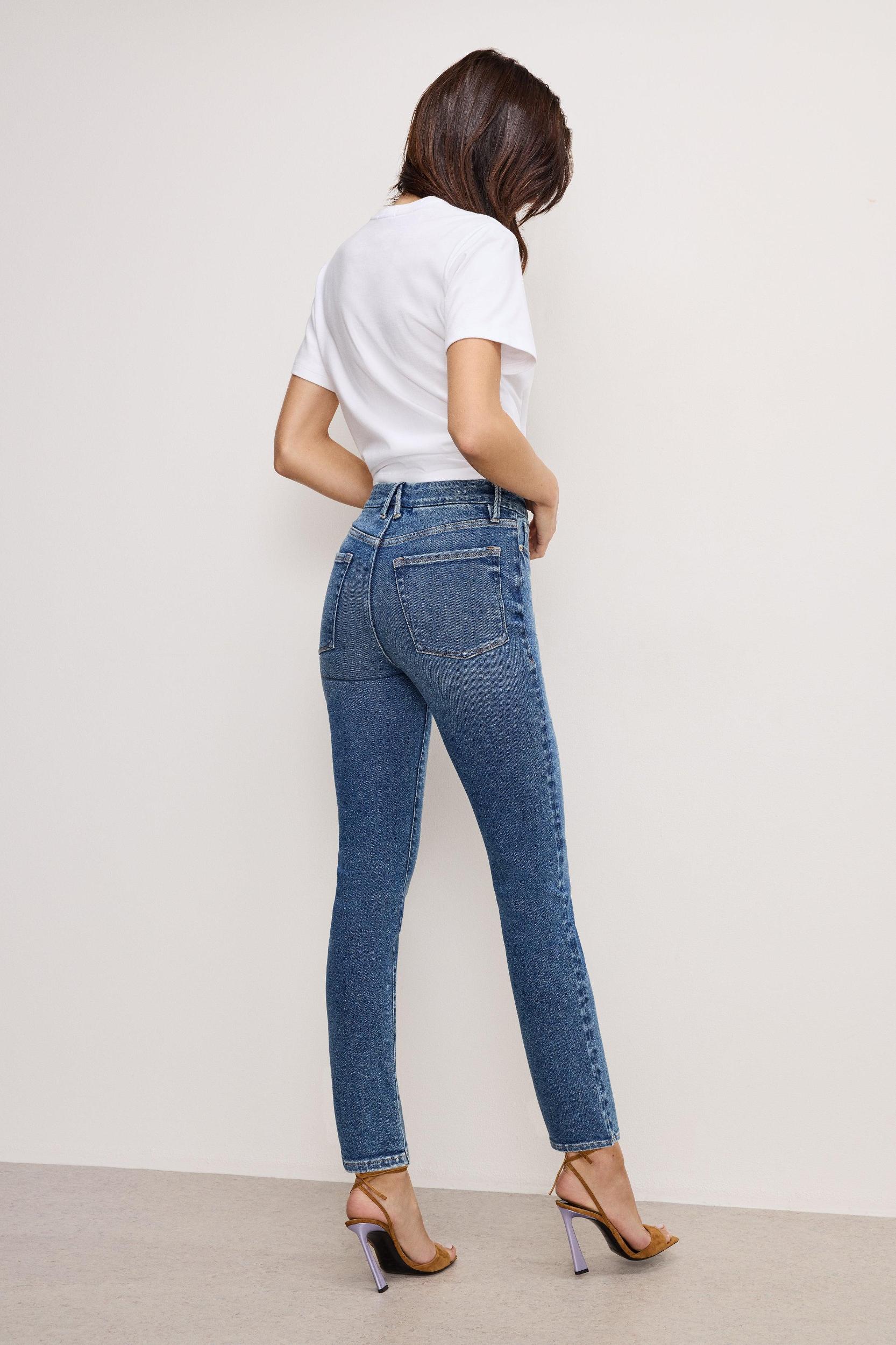 GOOD CLASSIC SLIM STRAIGHT JEANS | INDIGO850 Product Image
