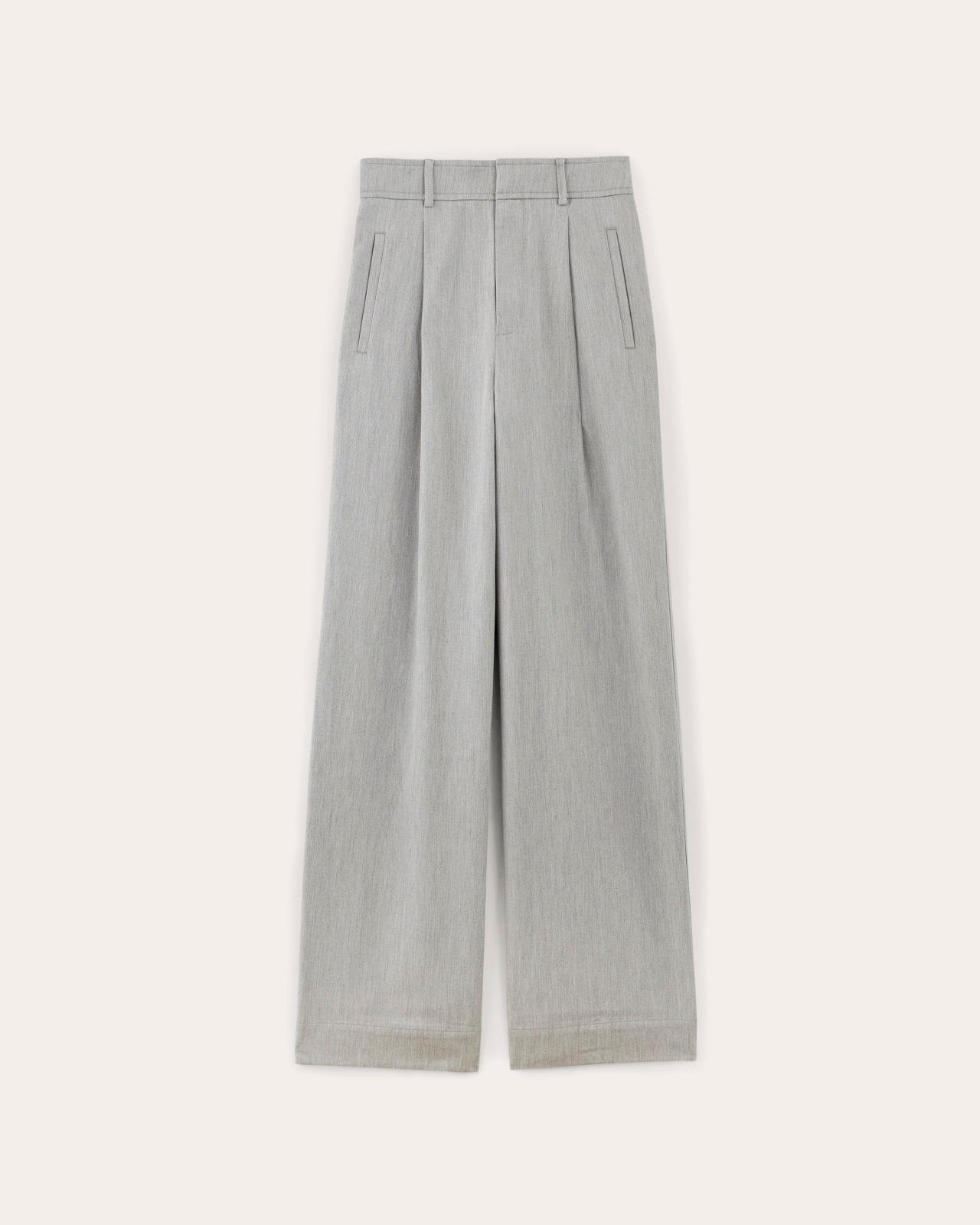 The Draper Pleated Pant in Buttersmooth Product Image