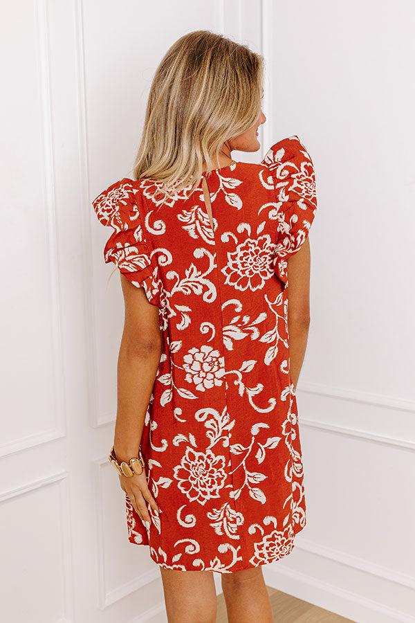 Tucson Market Floral Mini Dress Product Image