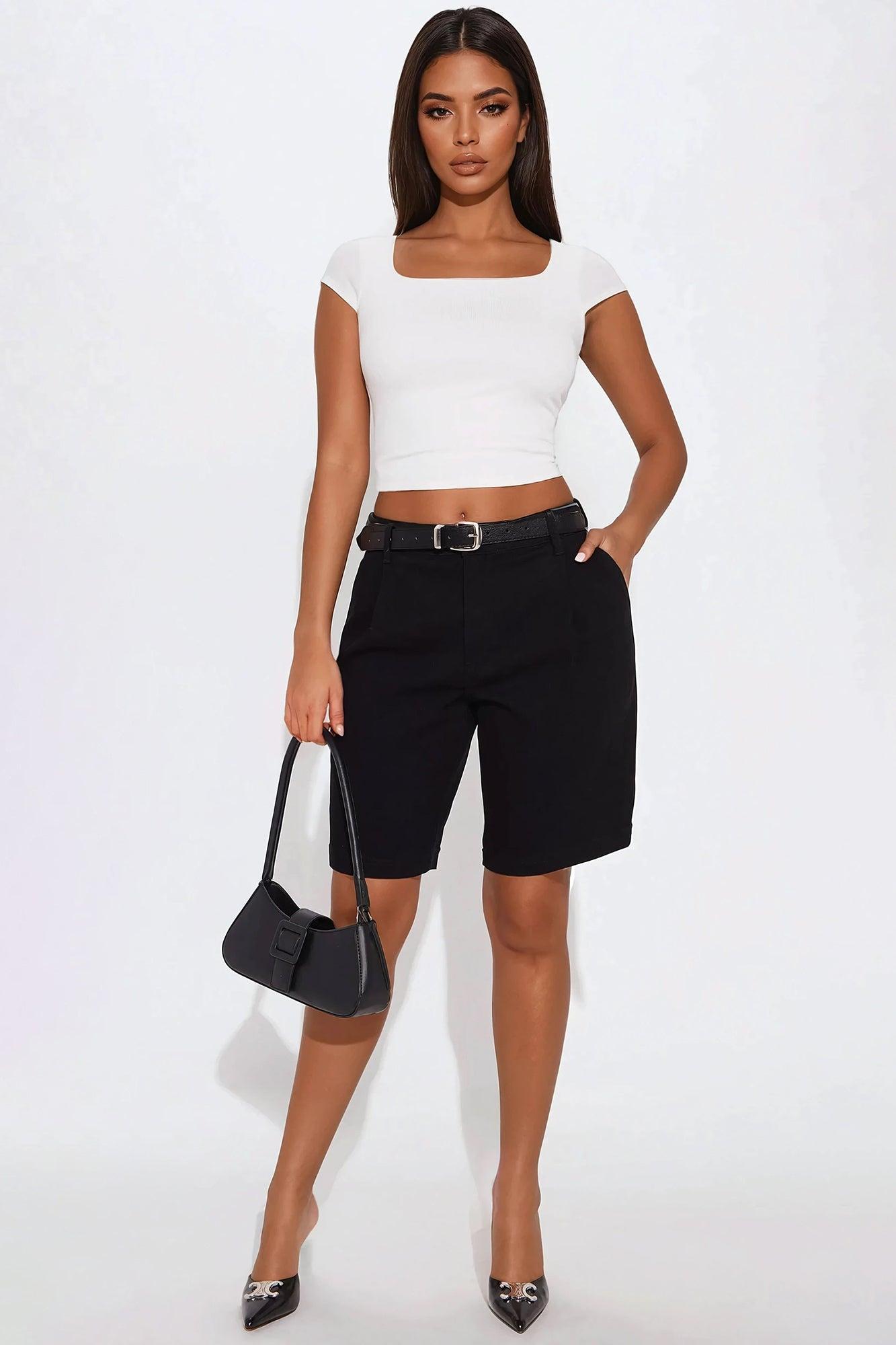 Steph Double Lined Top - White Product Image