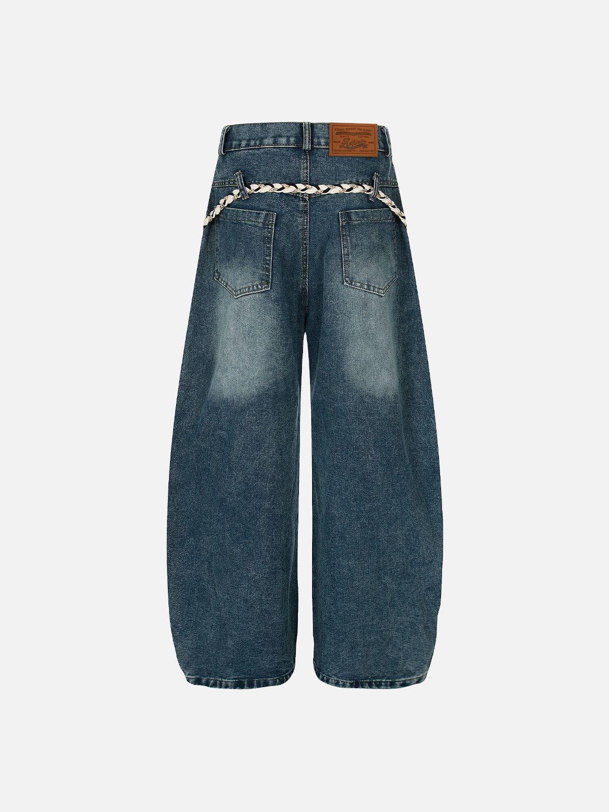 Aelfric Eden Rope Baggy Barrel Jeans Product Image