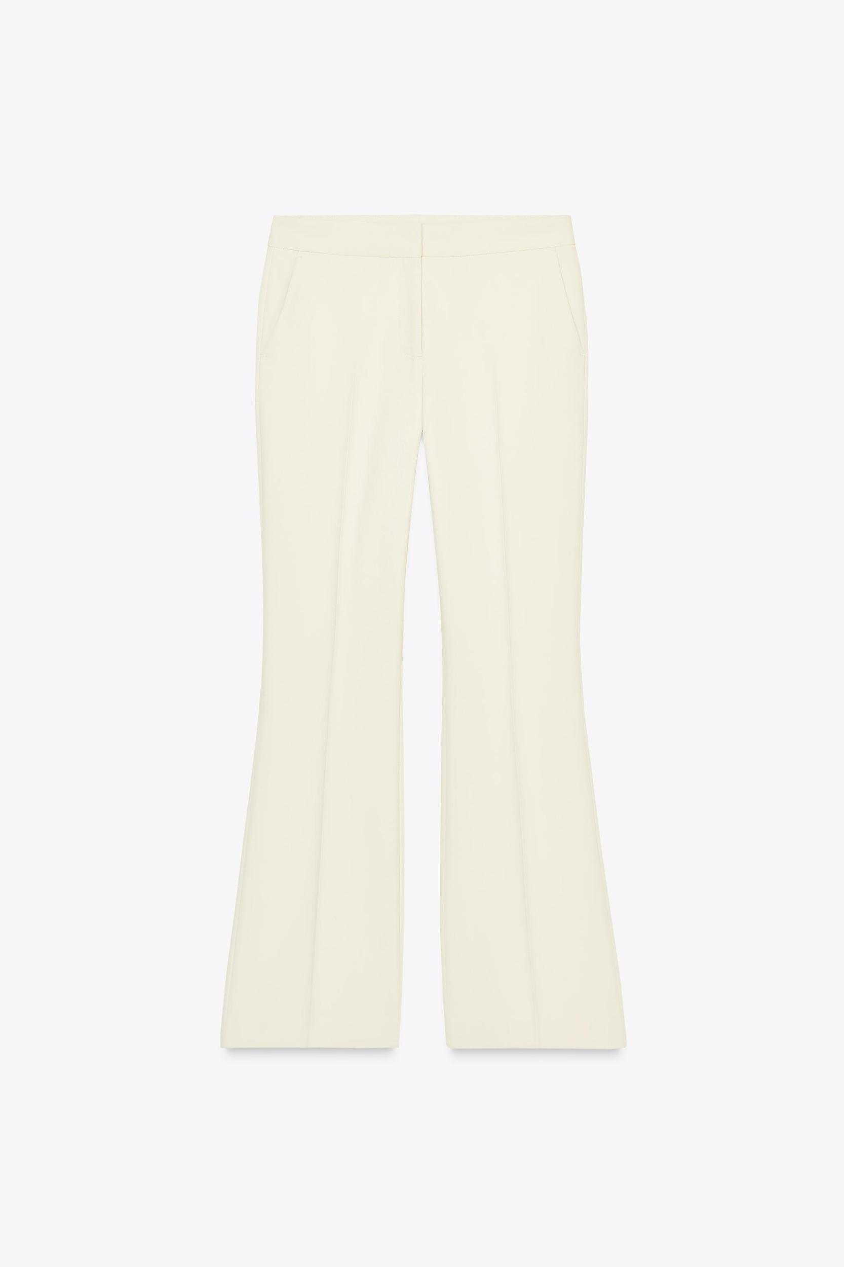 HIGH WAISTED STRAIGHT CUT PANTS Product Image