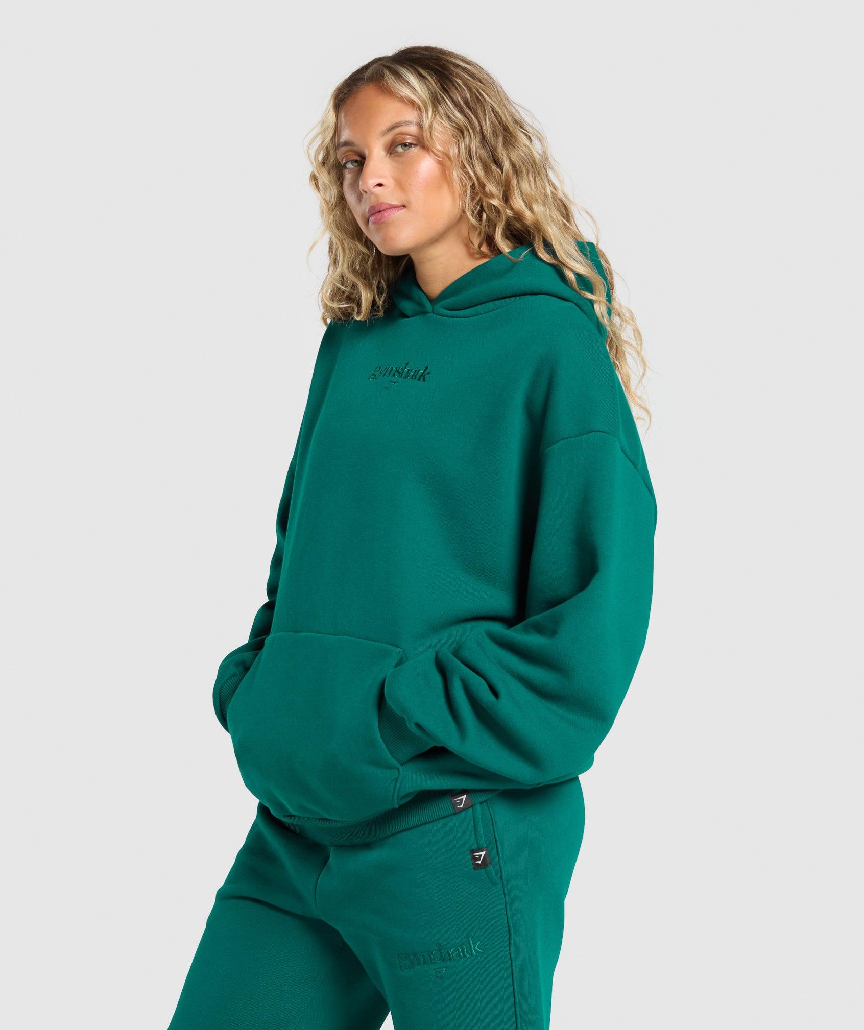 Embroidered Oversized Hoodie Product Image