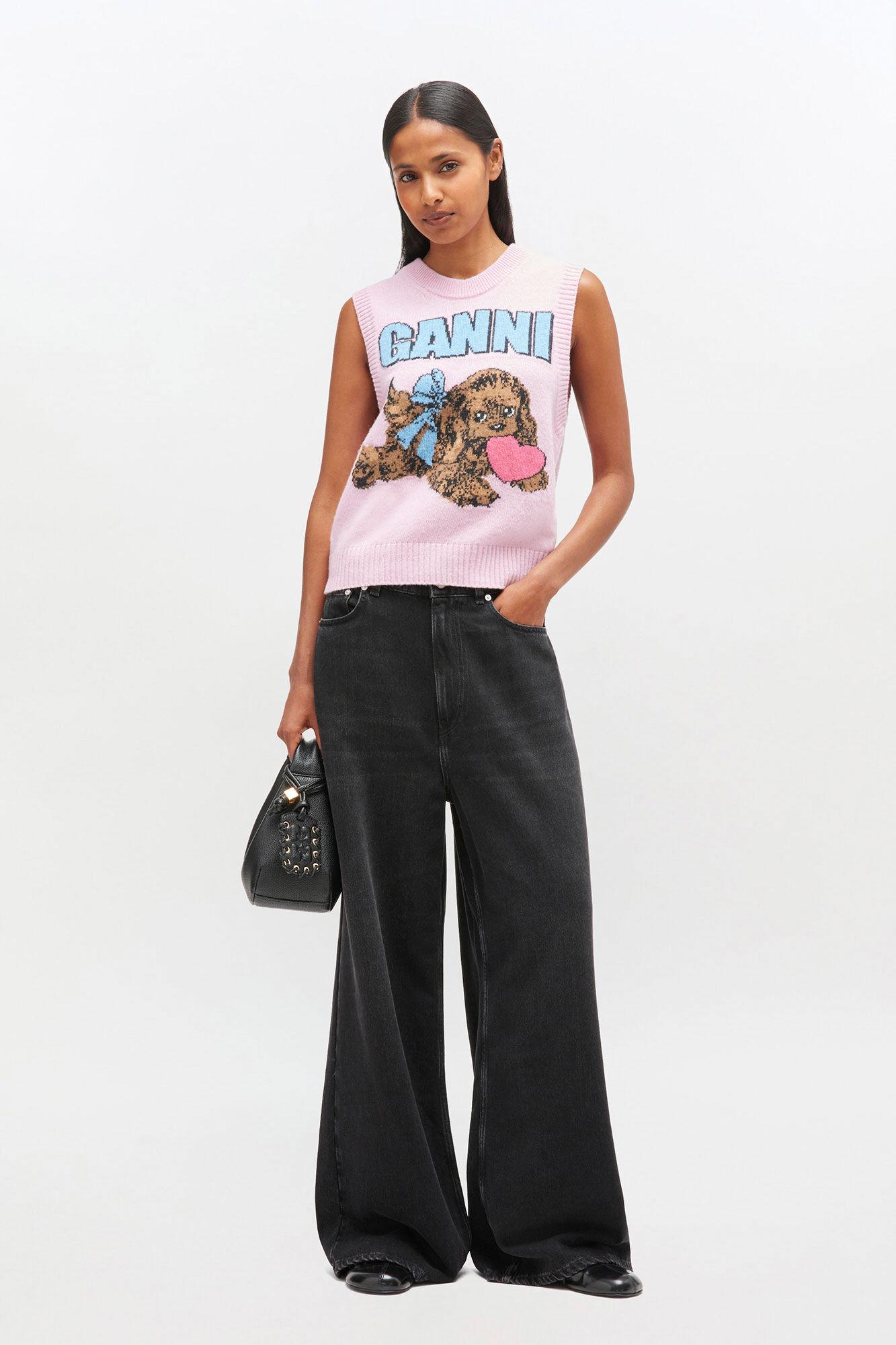 Pink Puppy Wool Vest Product Image