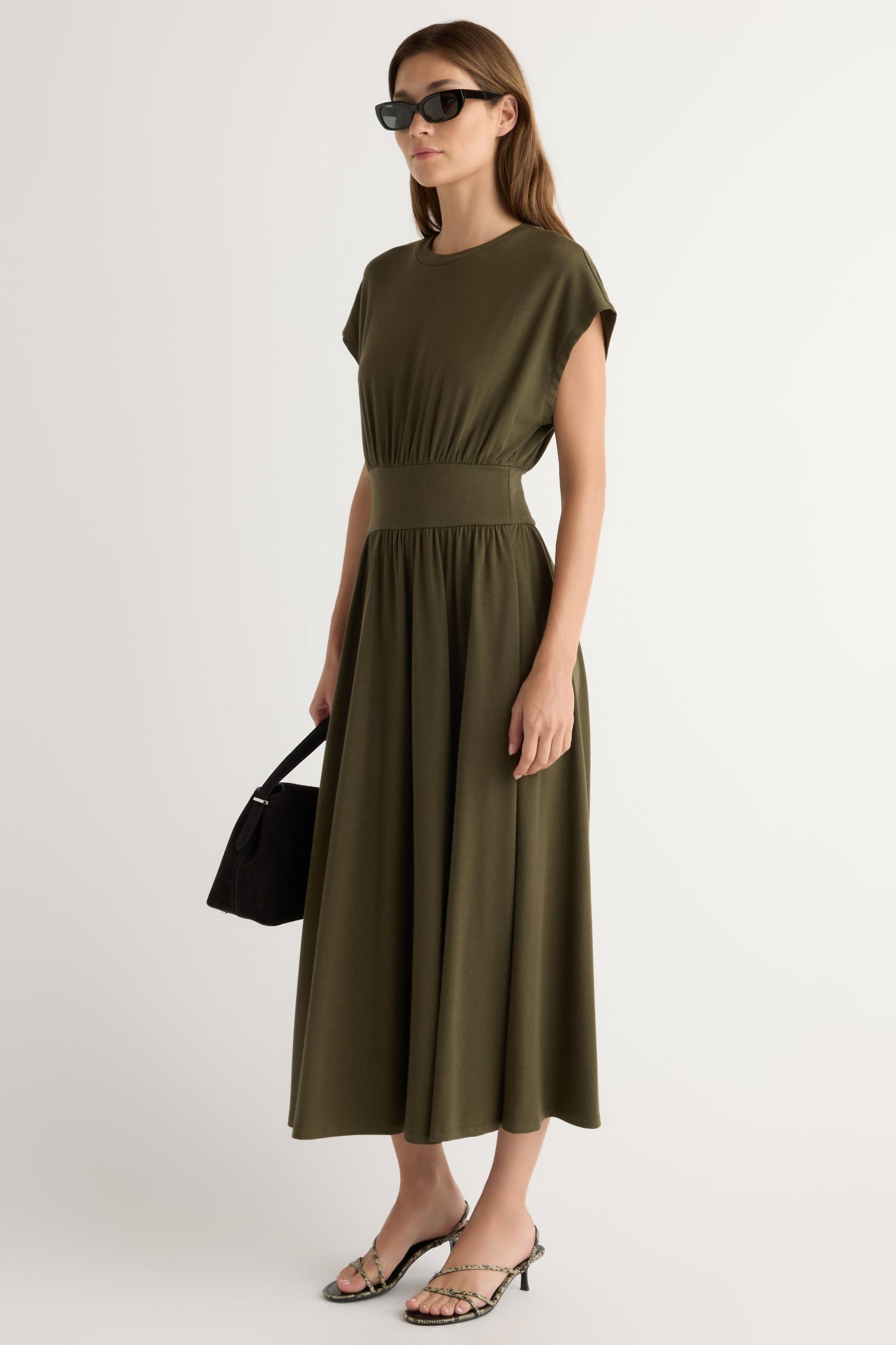 Prima Jersey Midi Dress Product Image