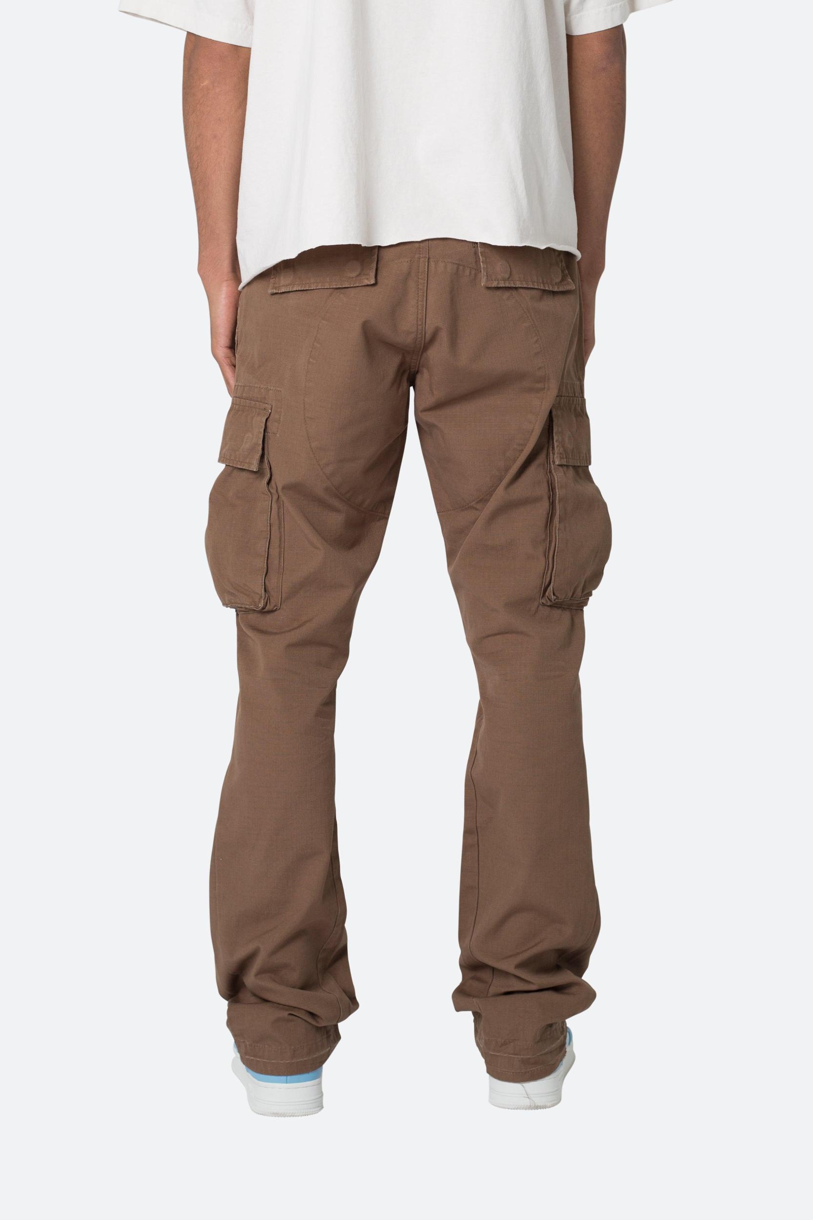 Bootcut Cargo Pants - Chocolate Product Image