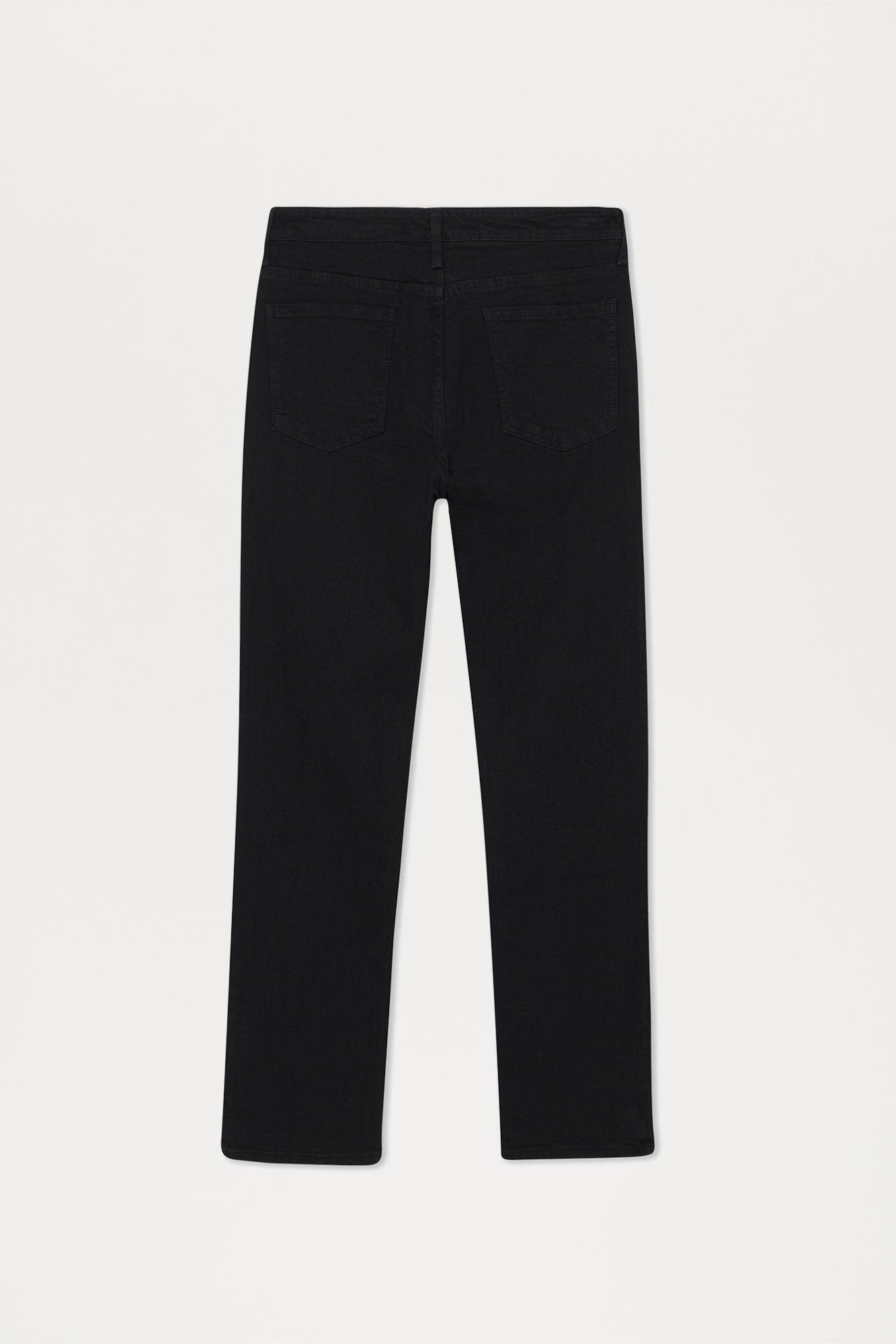 Mike Straight Taper Jeans - Black Product Image
