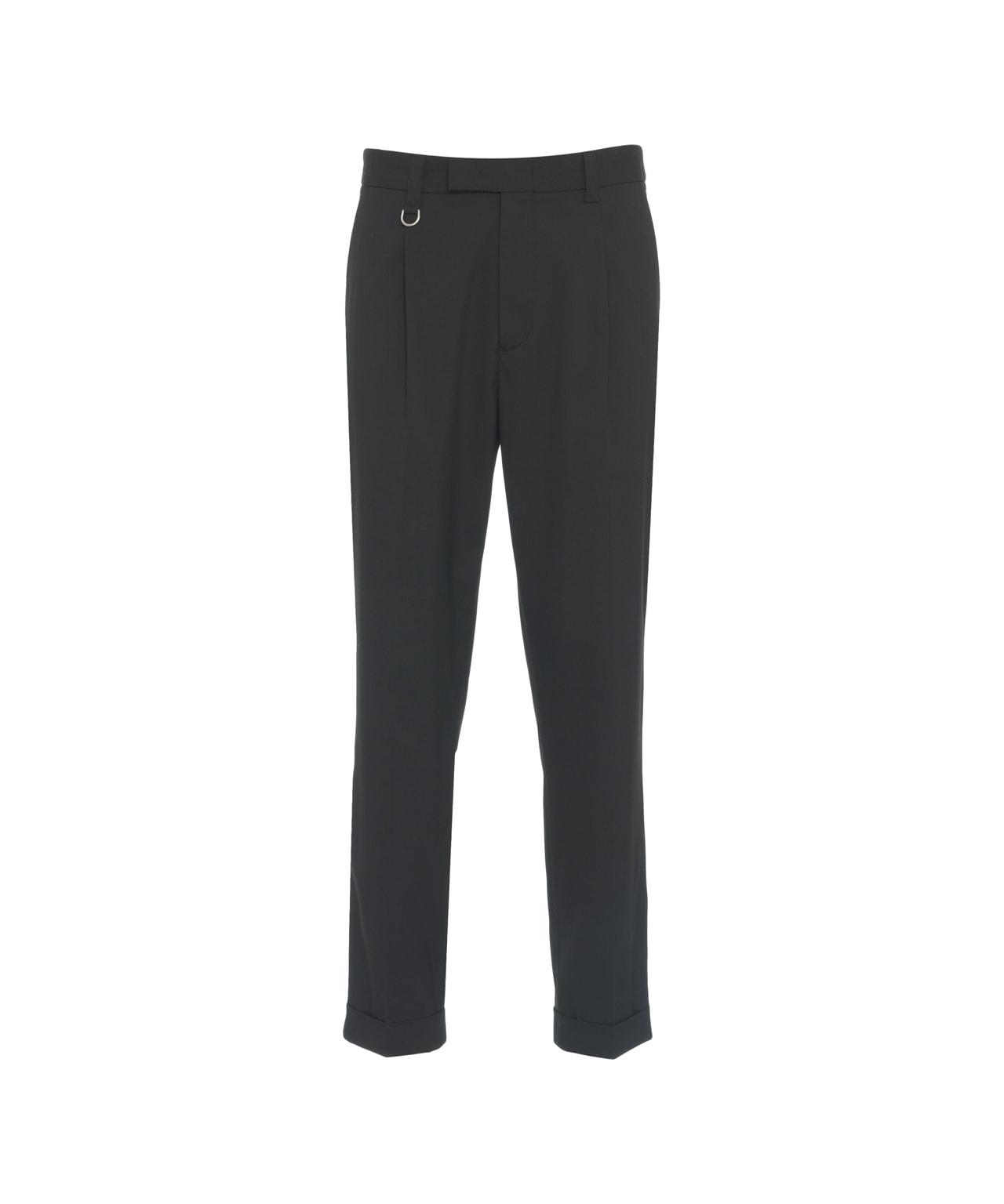 Linen shirt with mandarin collar Product Image