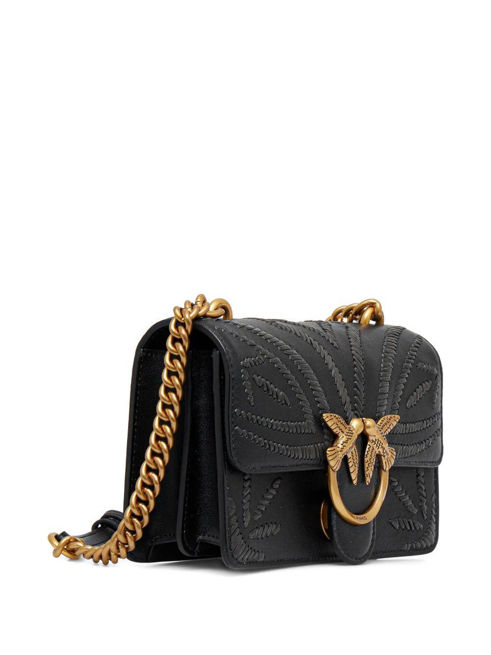 mini Love leather crossbody bag Product Image