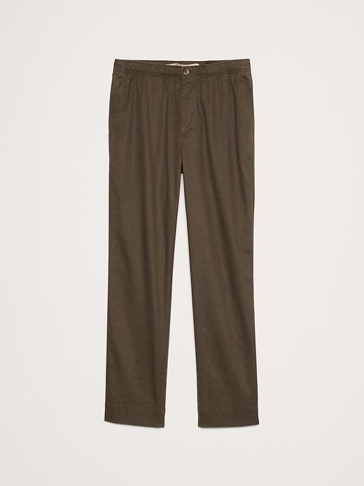 Italian Linen-Cotton Pull-On Pant Product Image
