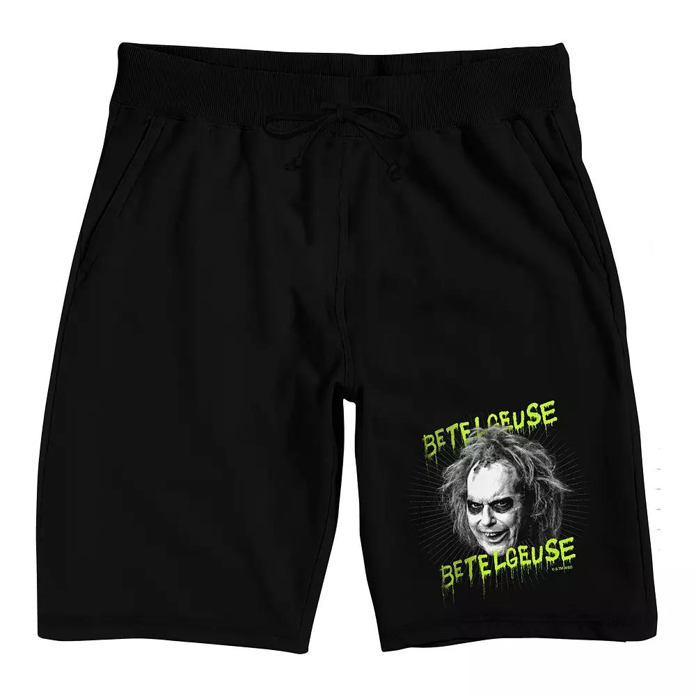 Men's Beetlejuice Pajama Shorts,  Product Image