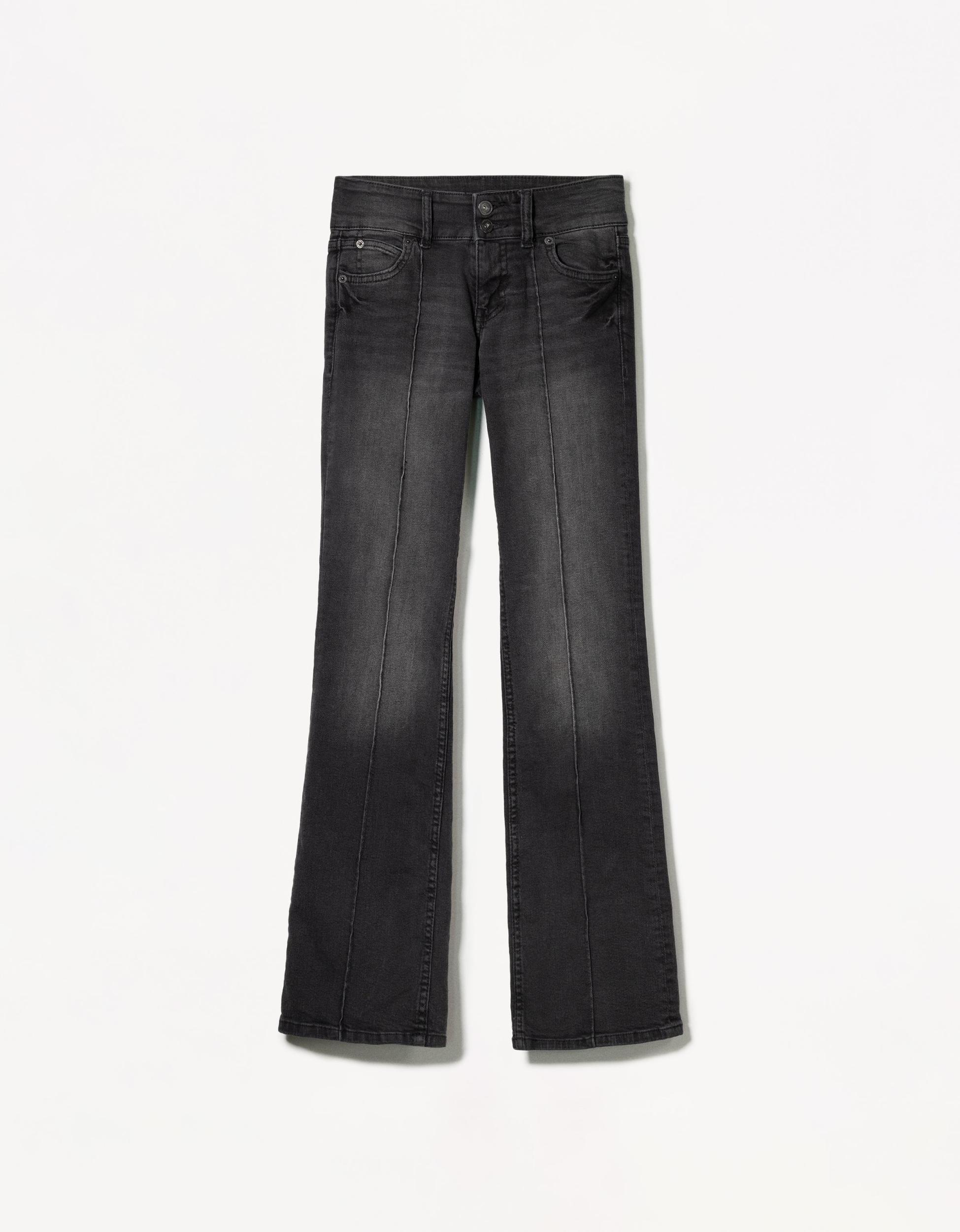 Low-rise bootcut jeans Product Image