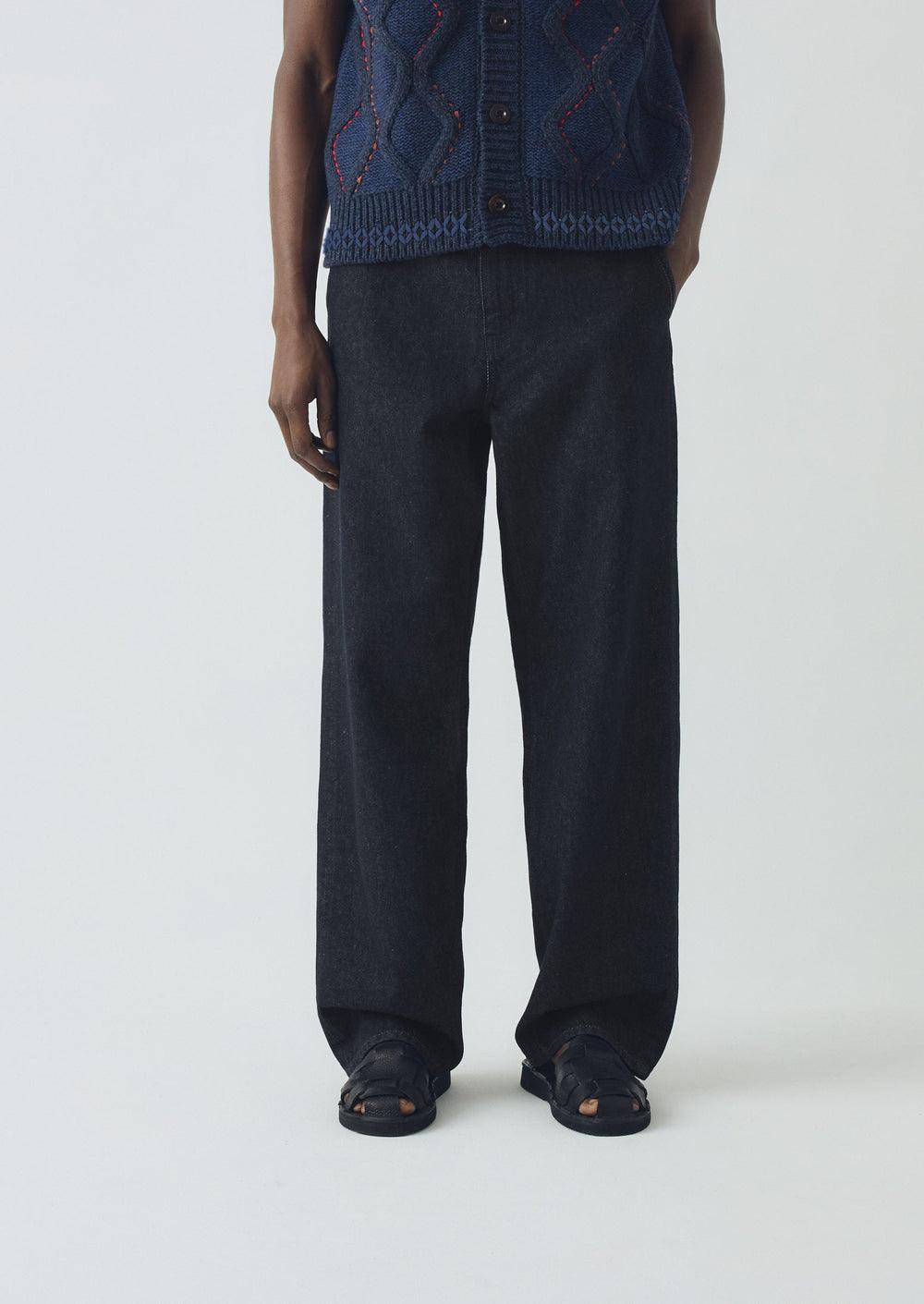 Hand Embellished Button Through Tank | Blue Multi Product Image