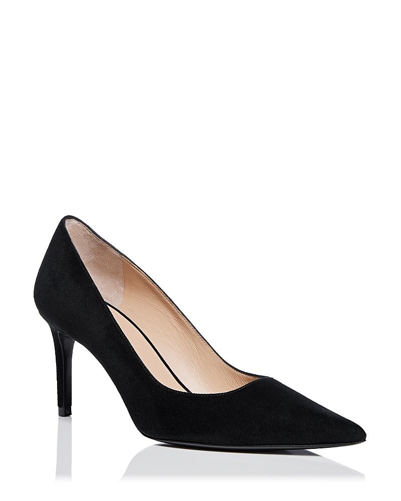 Womens Stuart Power 85 85MM Suede Pumps Product Image