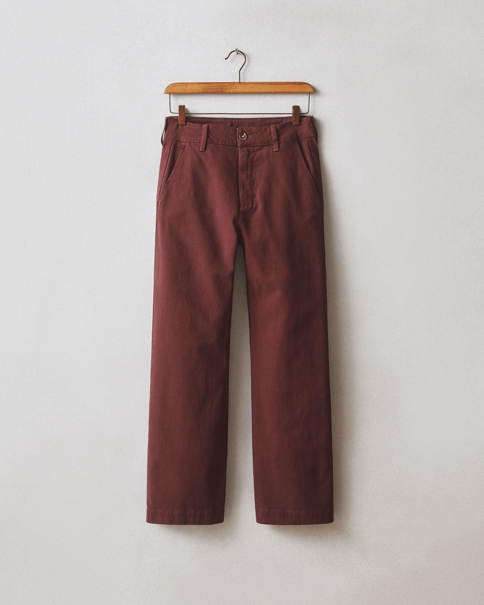 Women's Wide Leg Pant - Rum Raisin Product Image