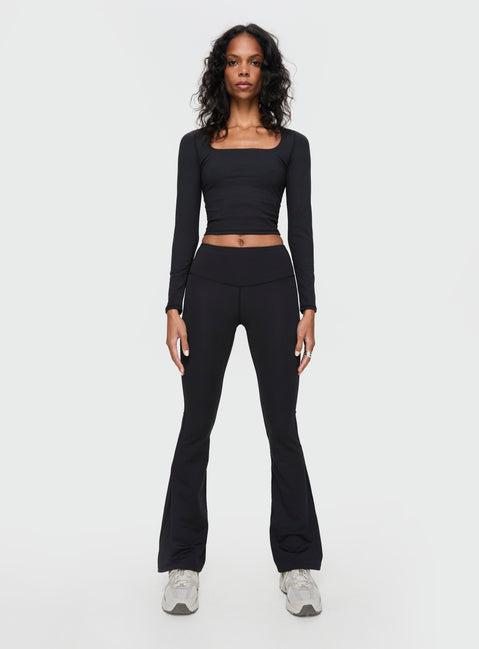 Thriving Activewear Top Black Product Image