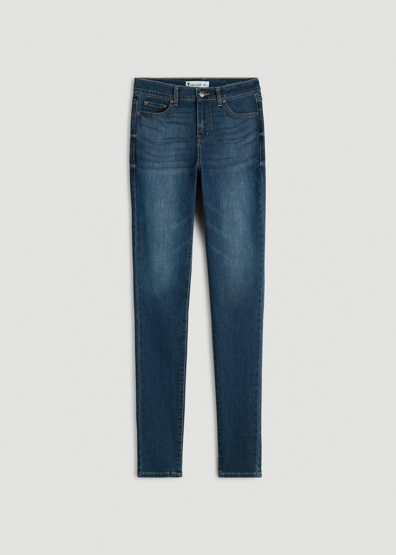Georgia High-Rise Skinny Jeans for Tall Women in Classic Blue Female Product Image