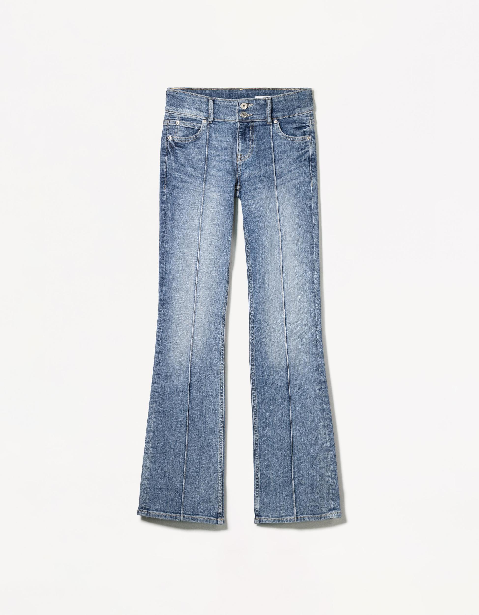 Low-rise bootcut jeans Product Image