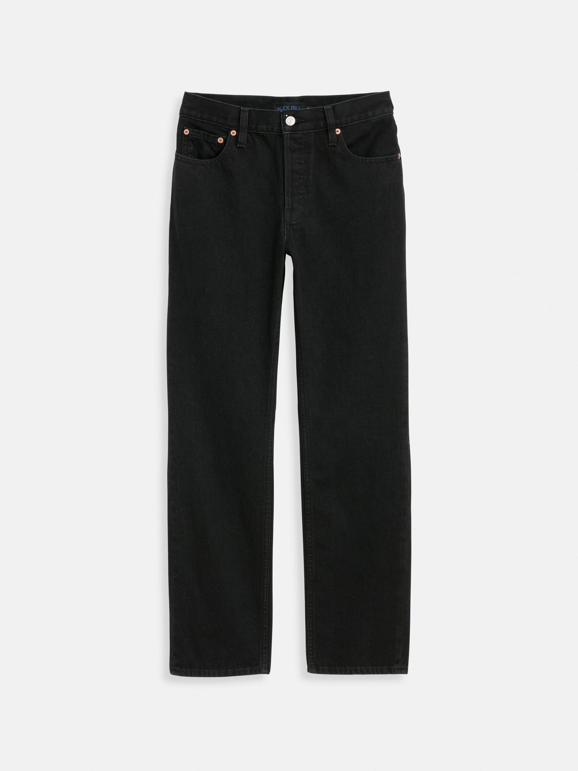 Jane Mid Rise Straight Jean Product Image
