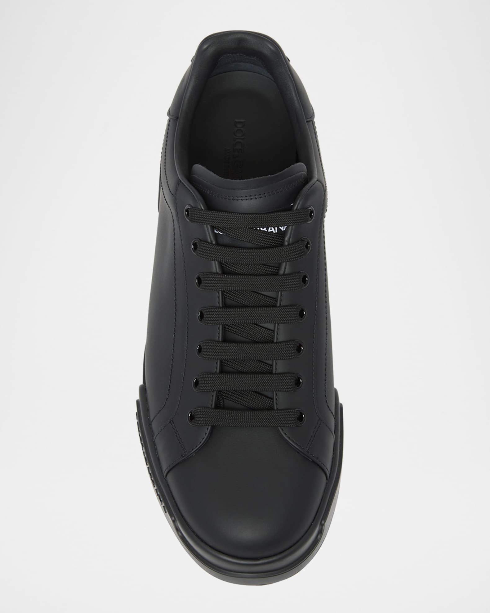 Men's Portofino Calfskin Low-Top Sneakers Product Image