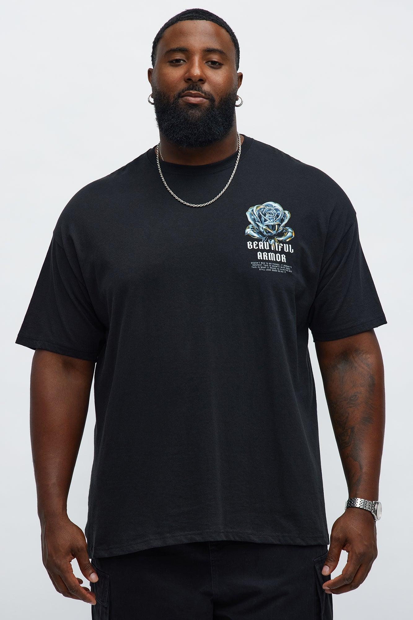 Beautiful Armor Short Sleeve Tee - Black Male Product Image