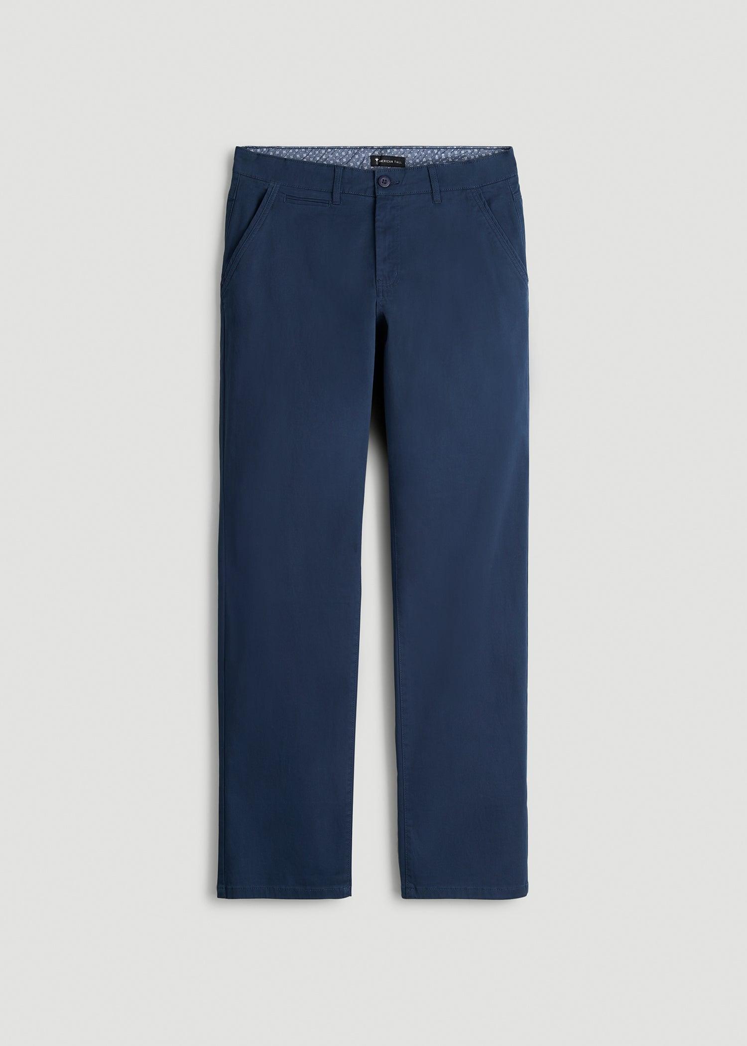 Mason RELAXED Chinos for Tall Men in Marine Navy Male Product Image