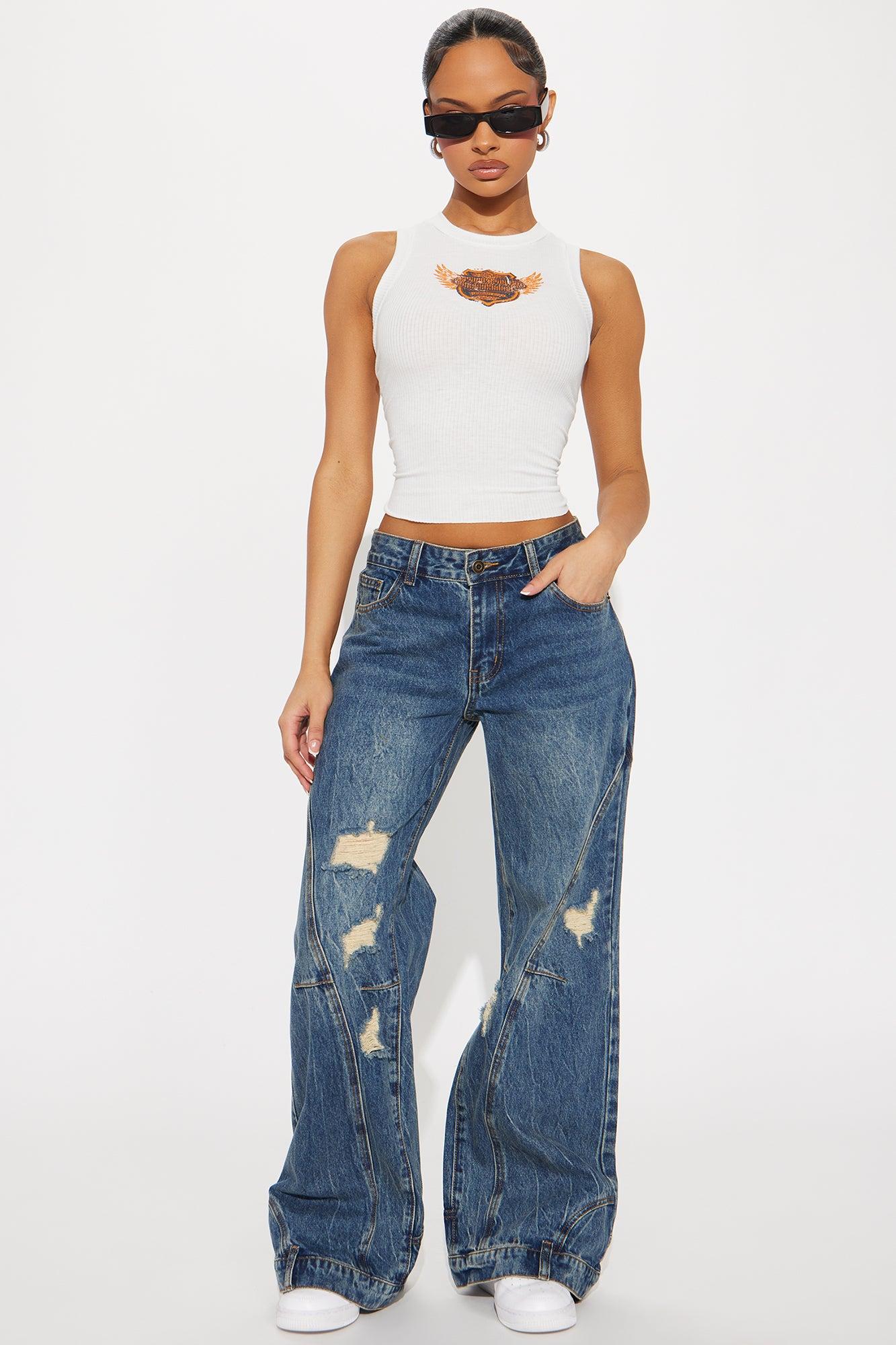 Harley Rider Tank Top - White Product Image