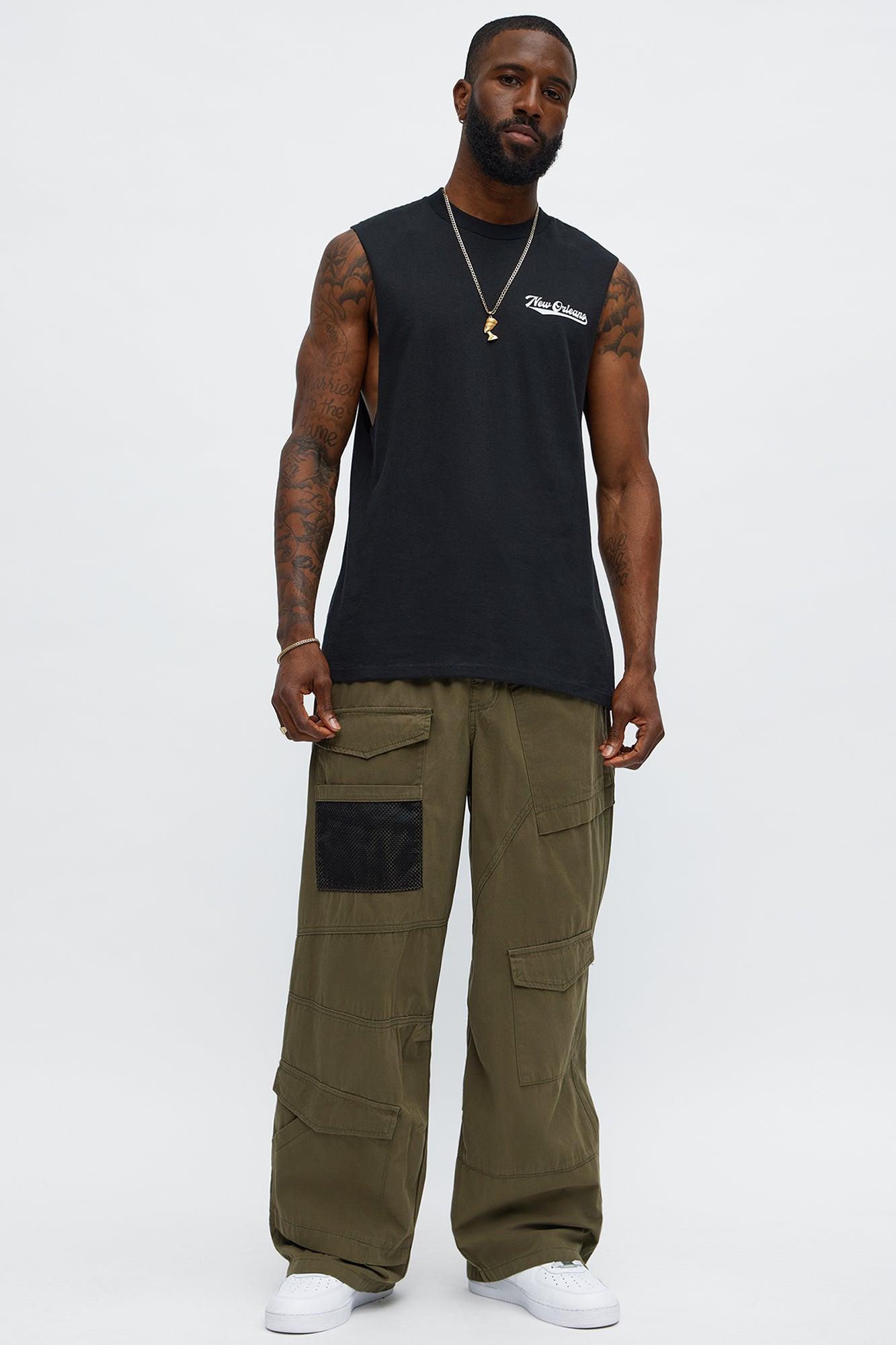 New Orleans Muscle Tee - Black Male Product Image