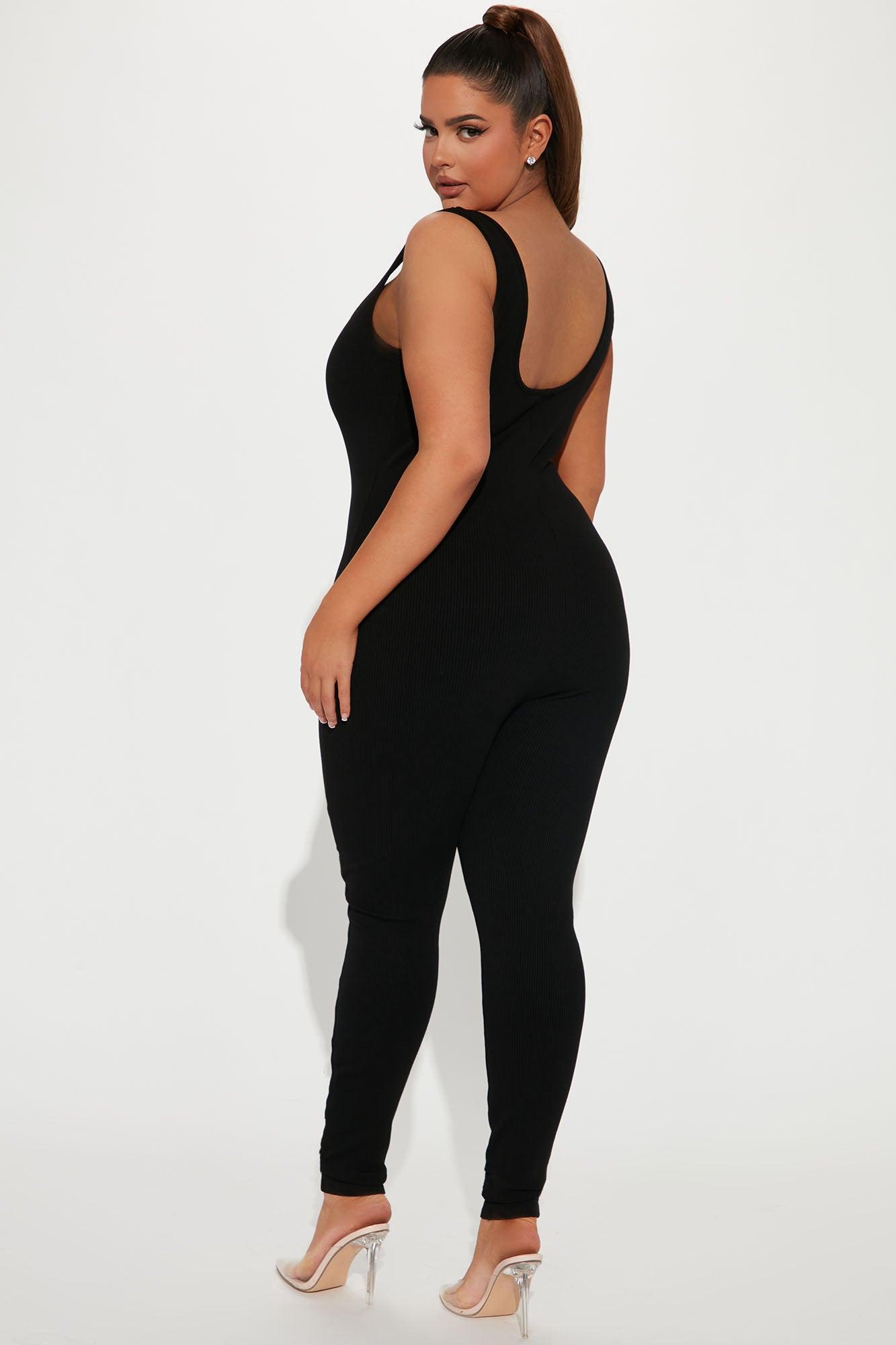 Nova Boost Snatched Jumpsuit - Black Product Image