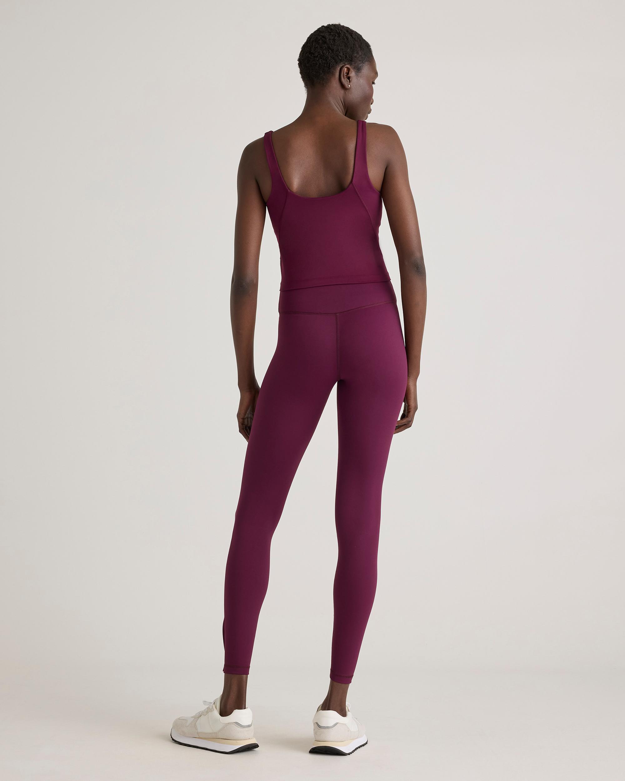 Quince | Women's Ultra-Form V-Neck Cropped Tank Top Size XS, Nylon/Spandex Product Image