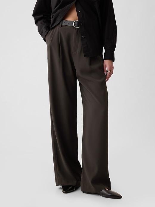 365 High Rise Pleated Trousers Product Image