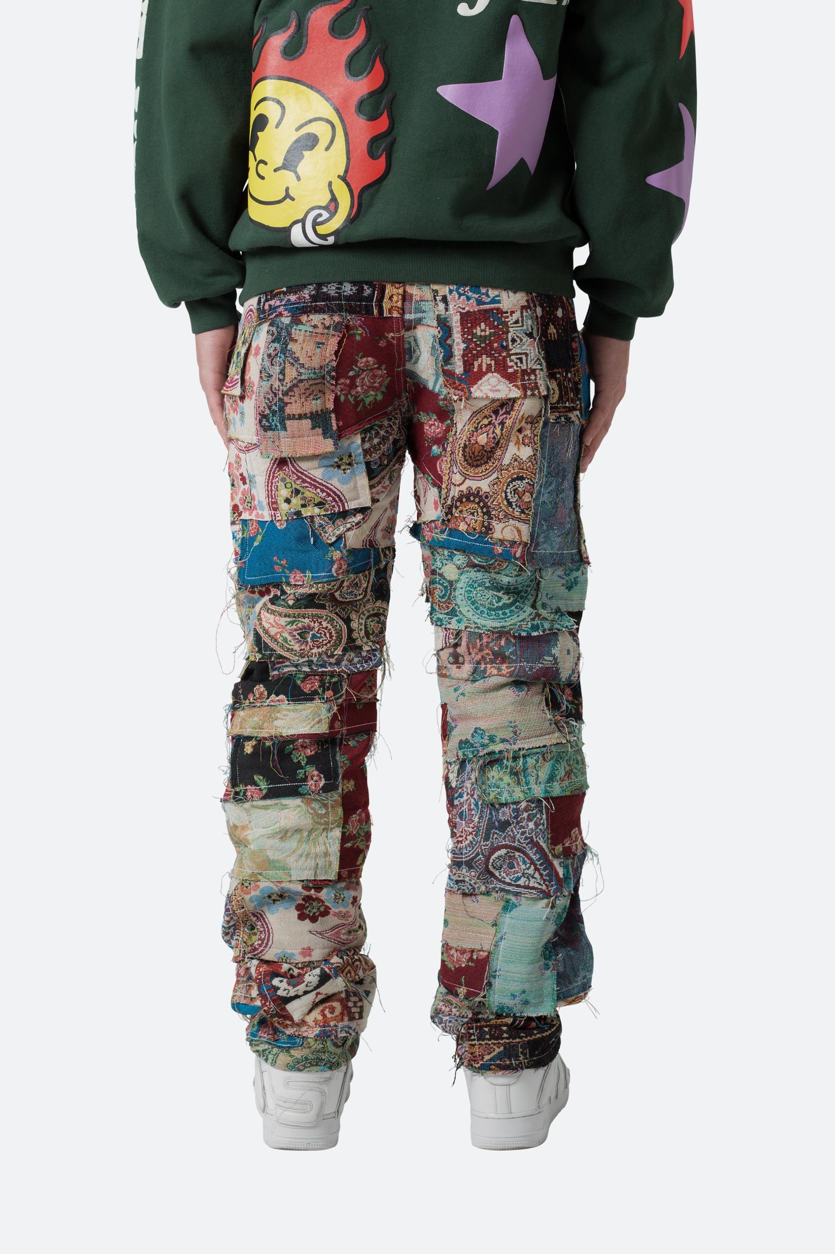 Paneled Blanket Pants - Multi Male Product Image