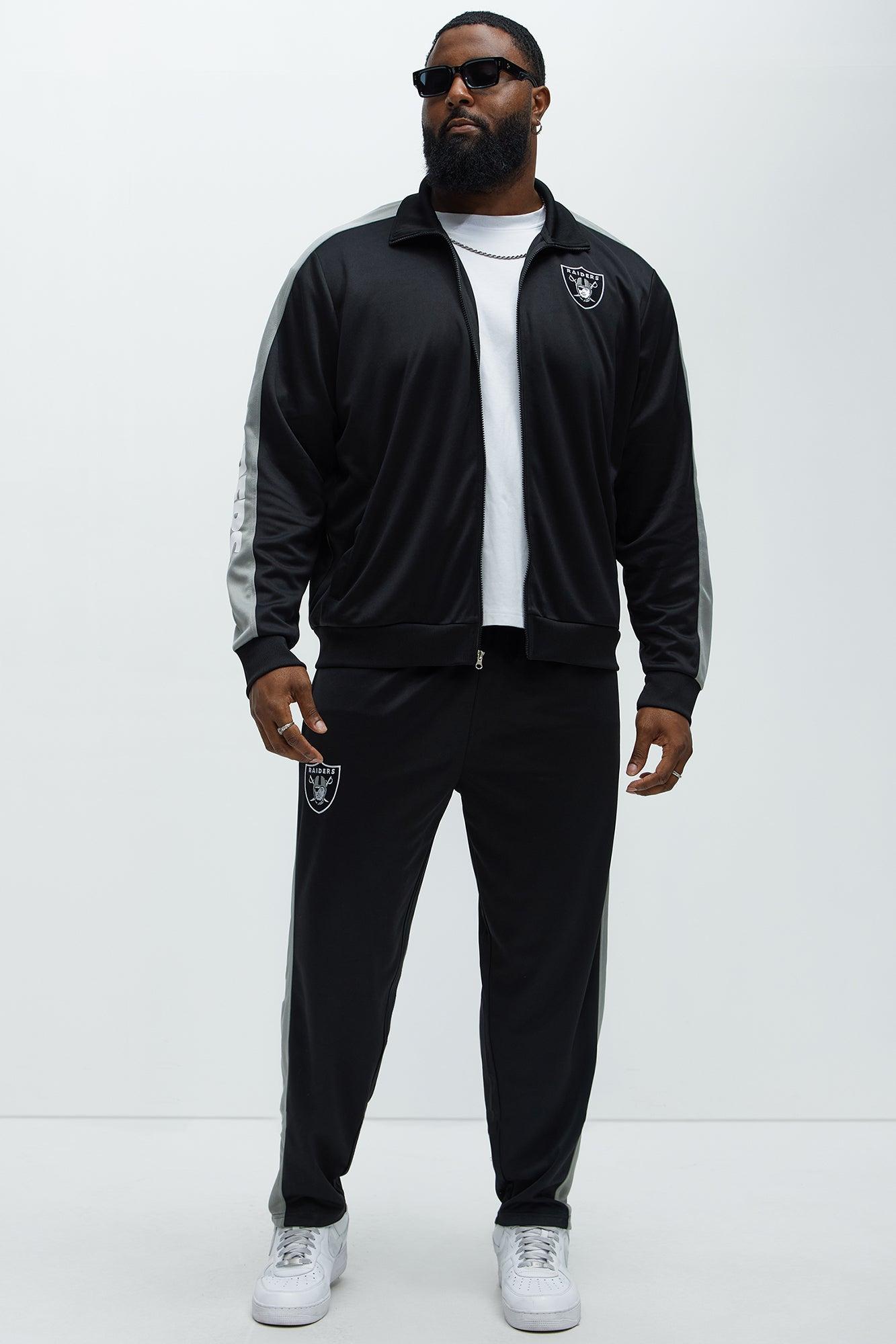 Raiders Stand By Track Pants - Black Product Image