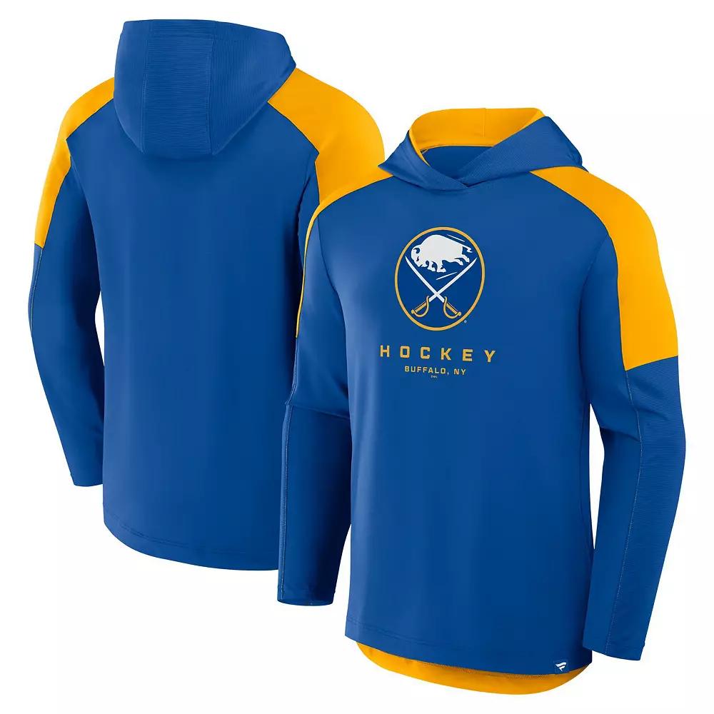 Men's Fanatics Royal Buffalo Sabres Meta Game Transitional Pullover Hoodie, Size: 5XL, Blue Product Image