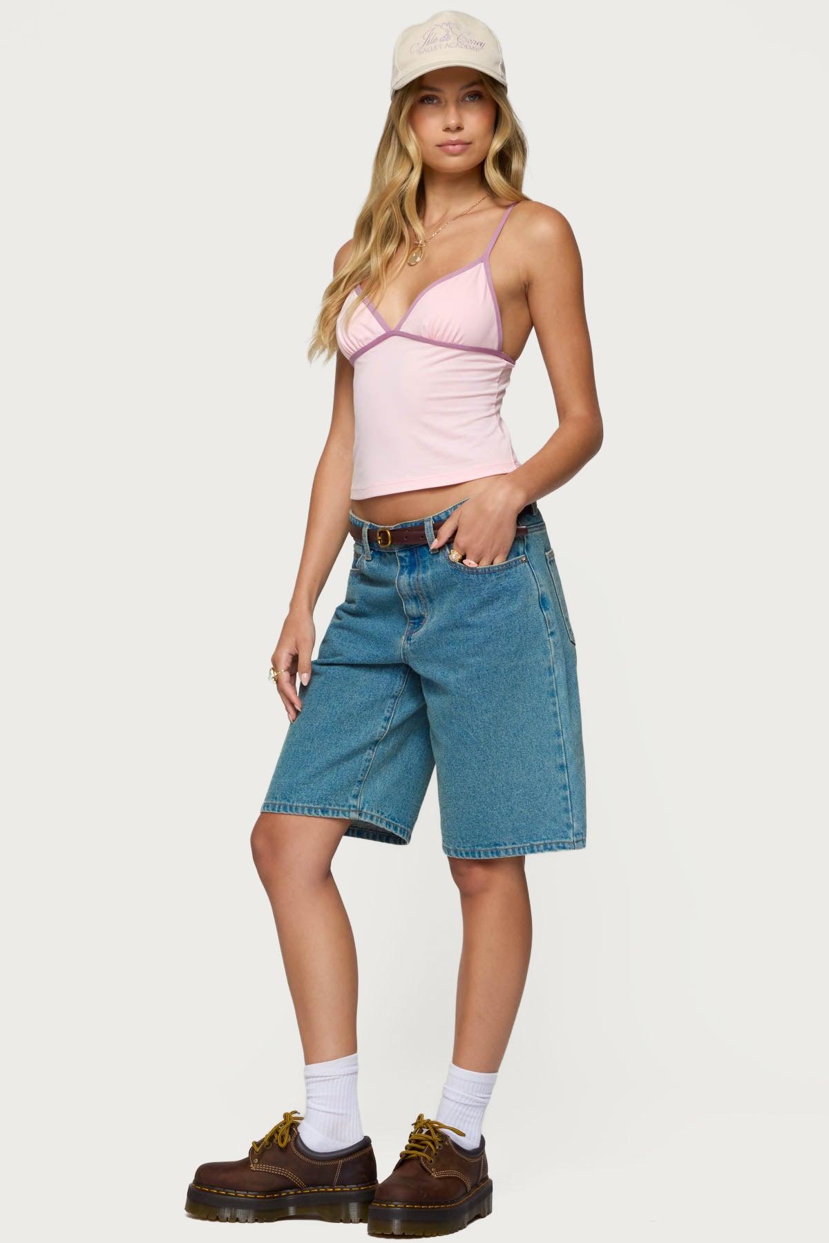 Leona Contrast Tank Top Product Image