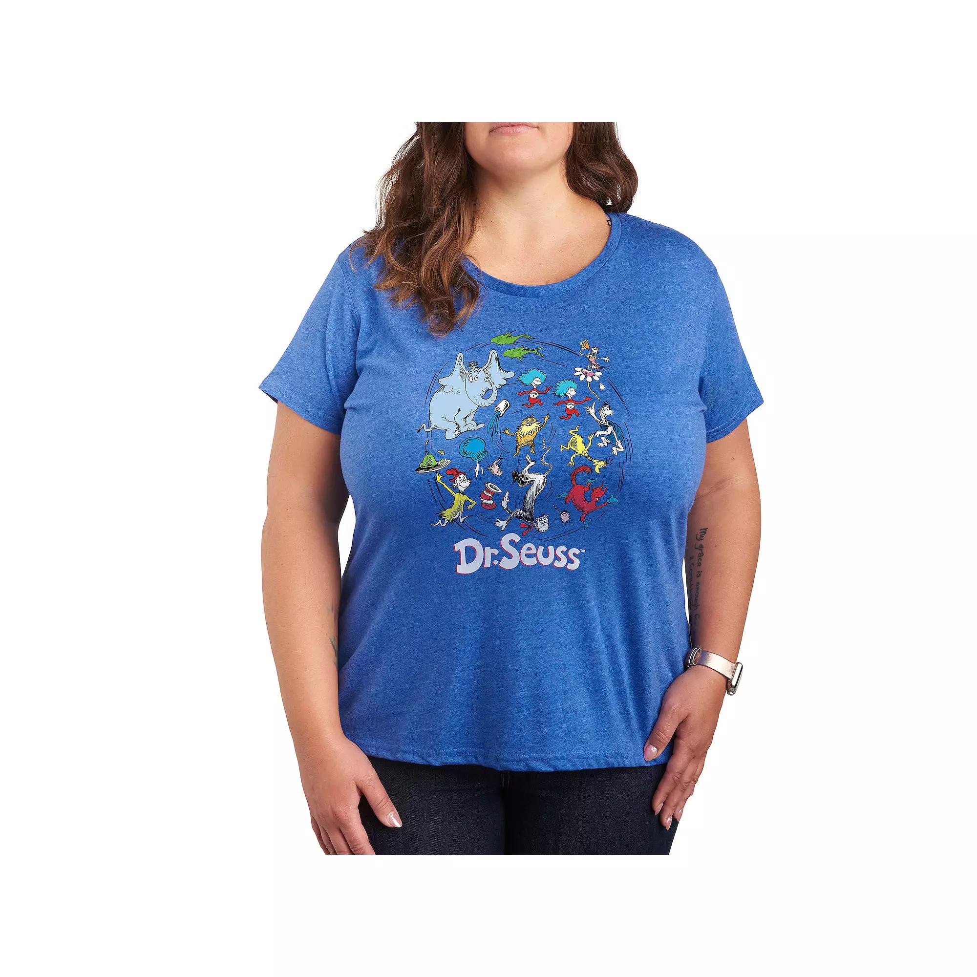 Plus Peanuts Snoopy & Woodstock Lit Up Graphic Tee, Women's,  Product Image