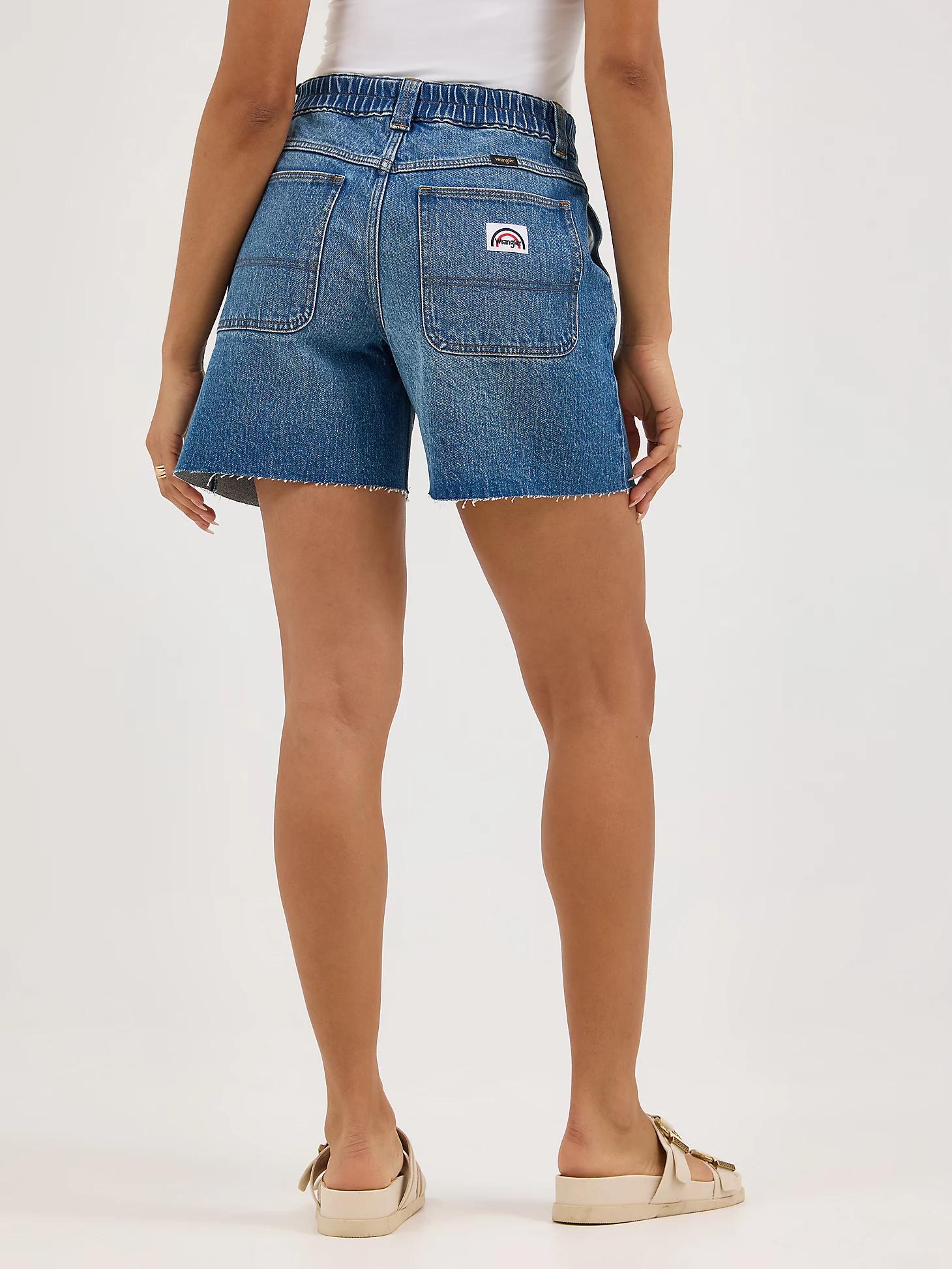 Women's High Rise Carpenter Short | Women's SHORTS & SKIRTS | Wrangler® Product Image