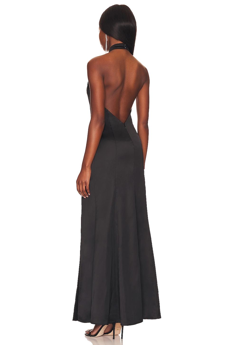 Lovers and Friends Chapman Gown in Black Product Image