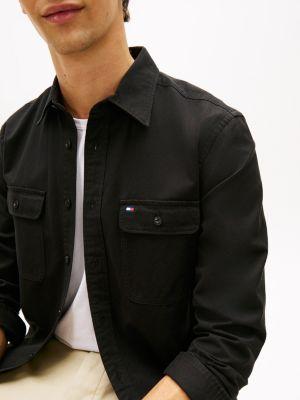 Regular Fit Brushed Twill Overshirt Product Image