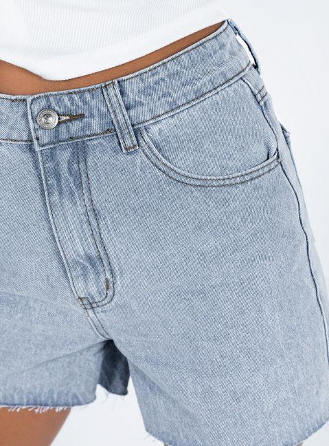 Laurena Denim Shorts Tall Lower Impact Product Image