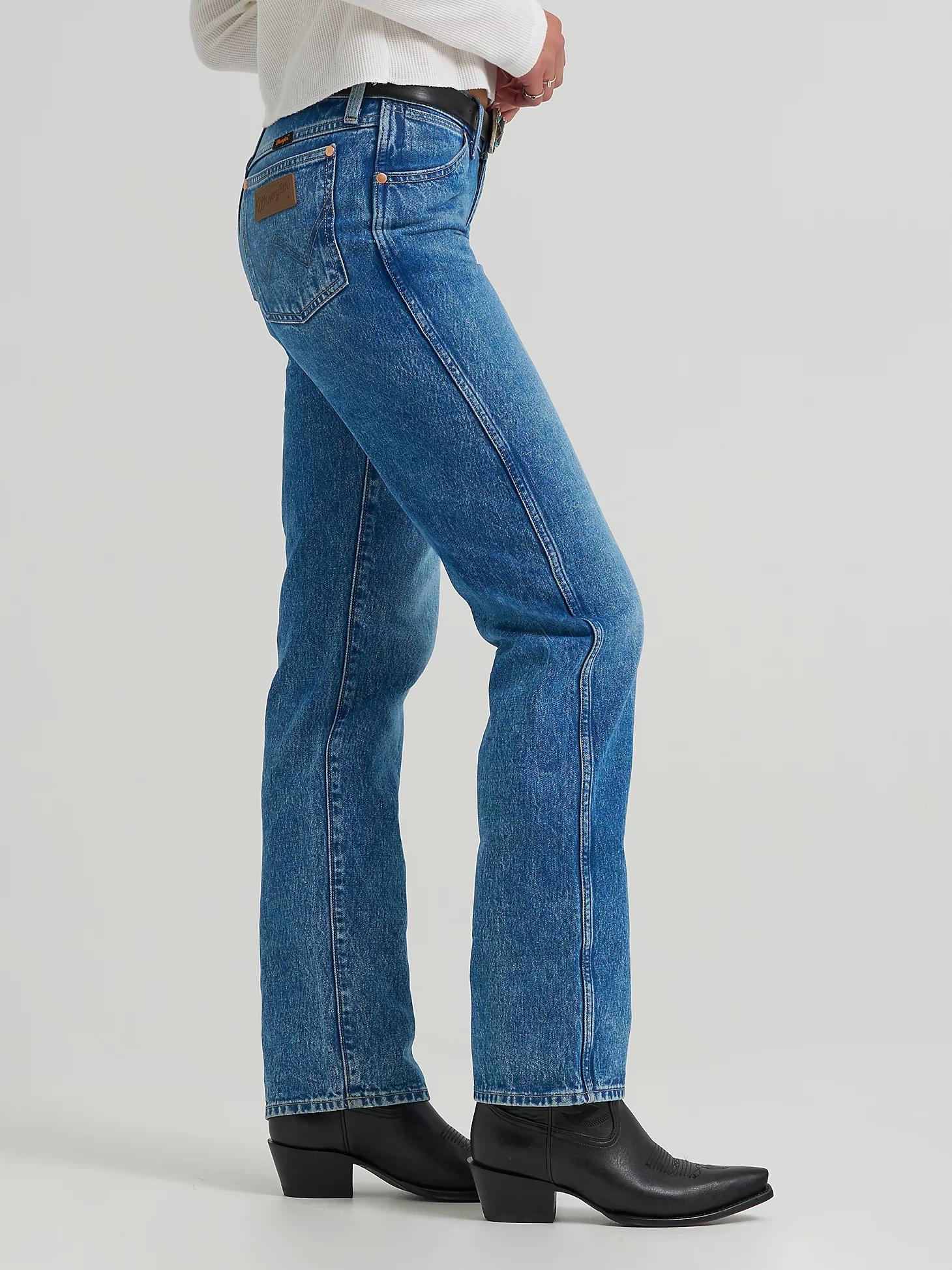 Women's Low Rise Cowboy Jean in Lasso Lagoon Product Image
