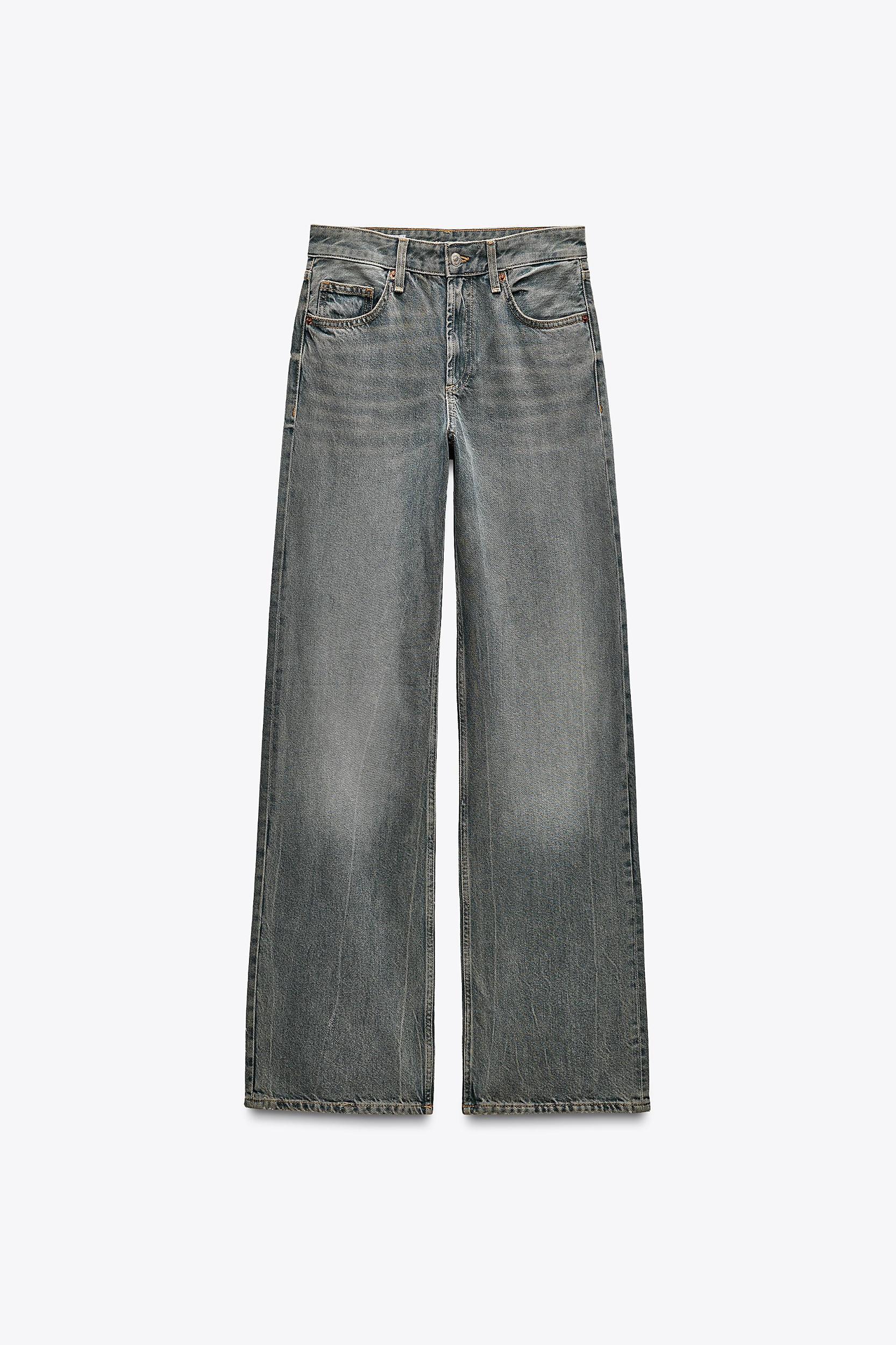 TRF MID-RISE WIDE LEG JEANS Product Image