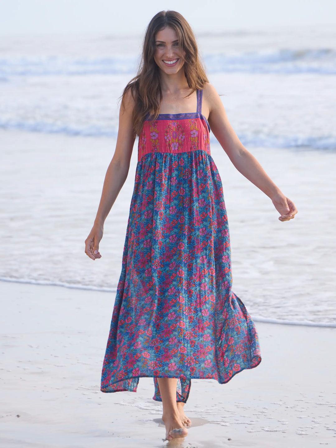 Patti Side Slit Maxi Dress Product Image