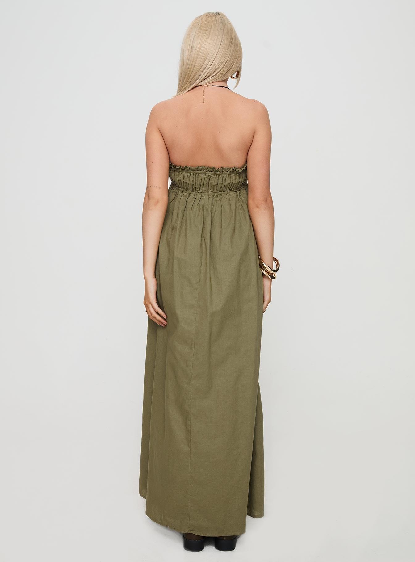 Isannah Maxi Dress Sage Product Image