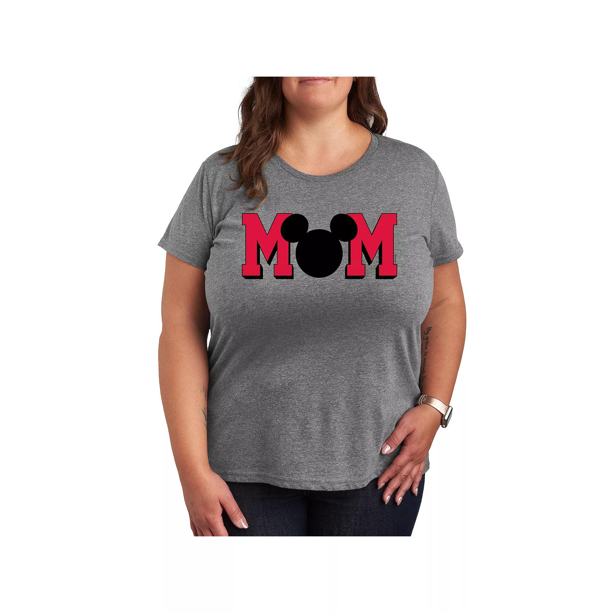 Disney's Mickey Mouse Plus Mom Graphic Tee, Women's,  Product Image