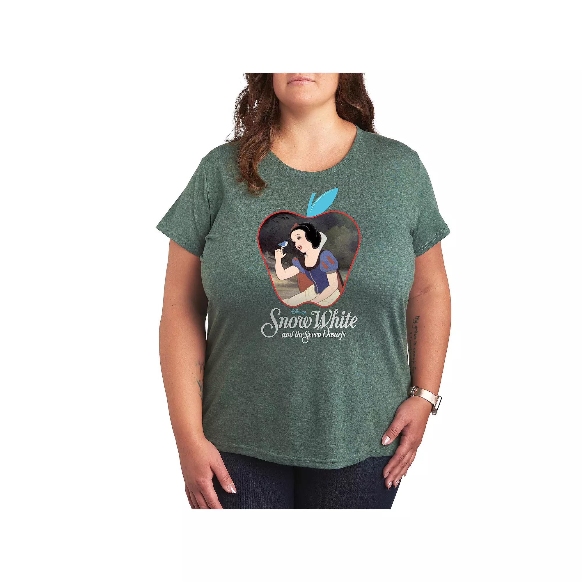 Disney's Snow White Plus Apple Graphic Tee, Women's,  Product Image