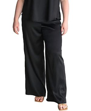 Gabriella Rossetti Sofia Silk Palazzo Pant Product Image